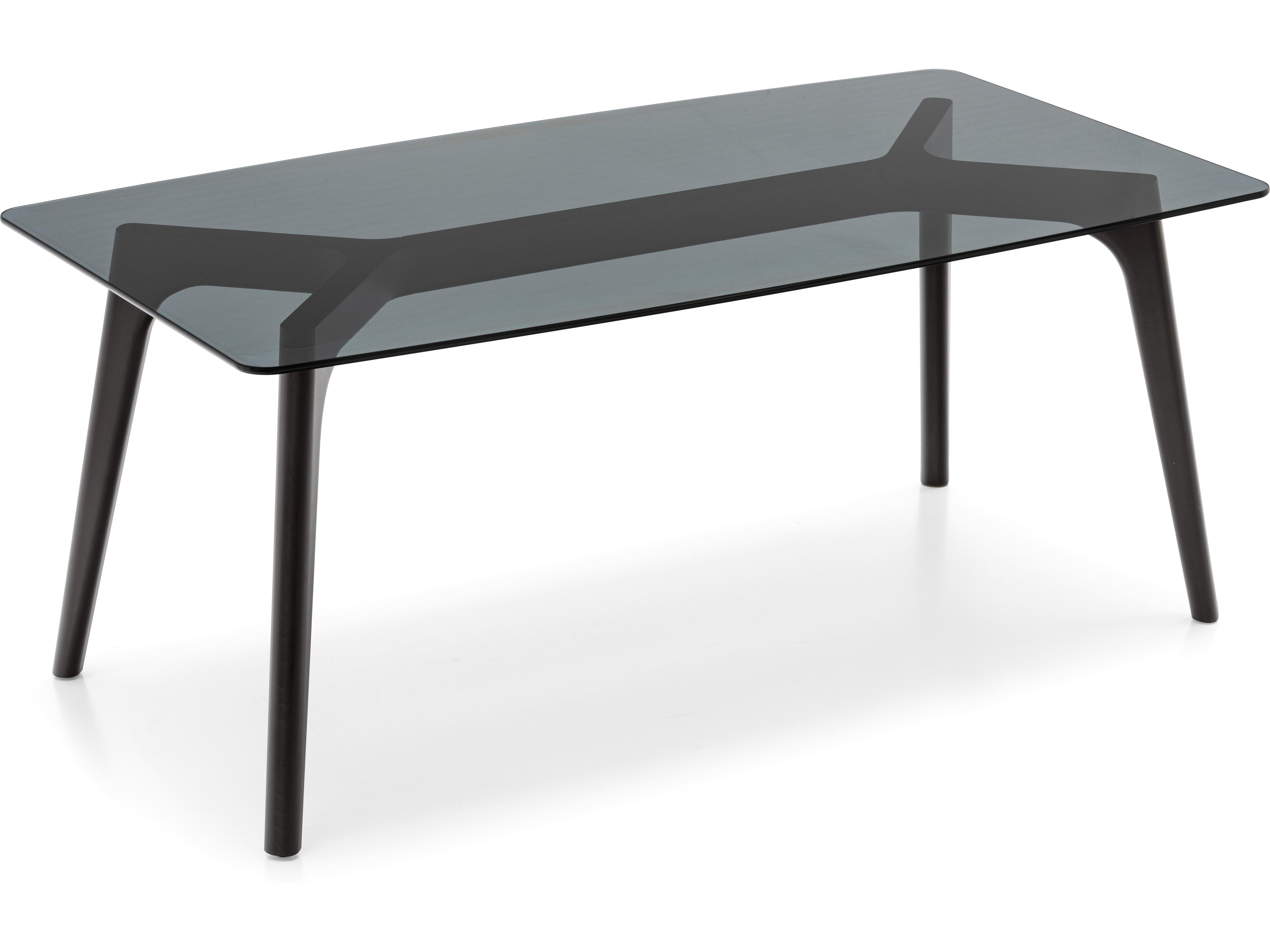 Pod Dining Table with Glass Top