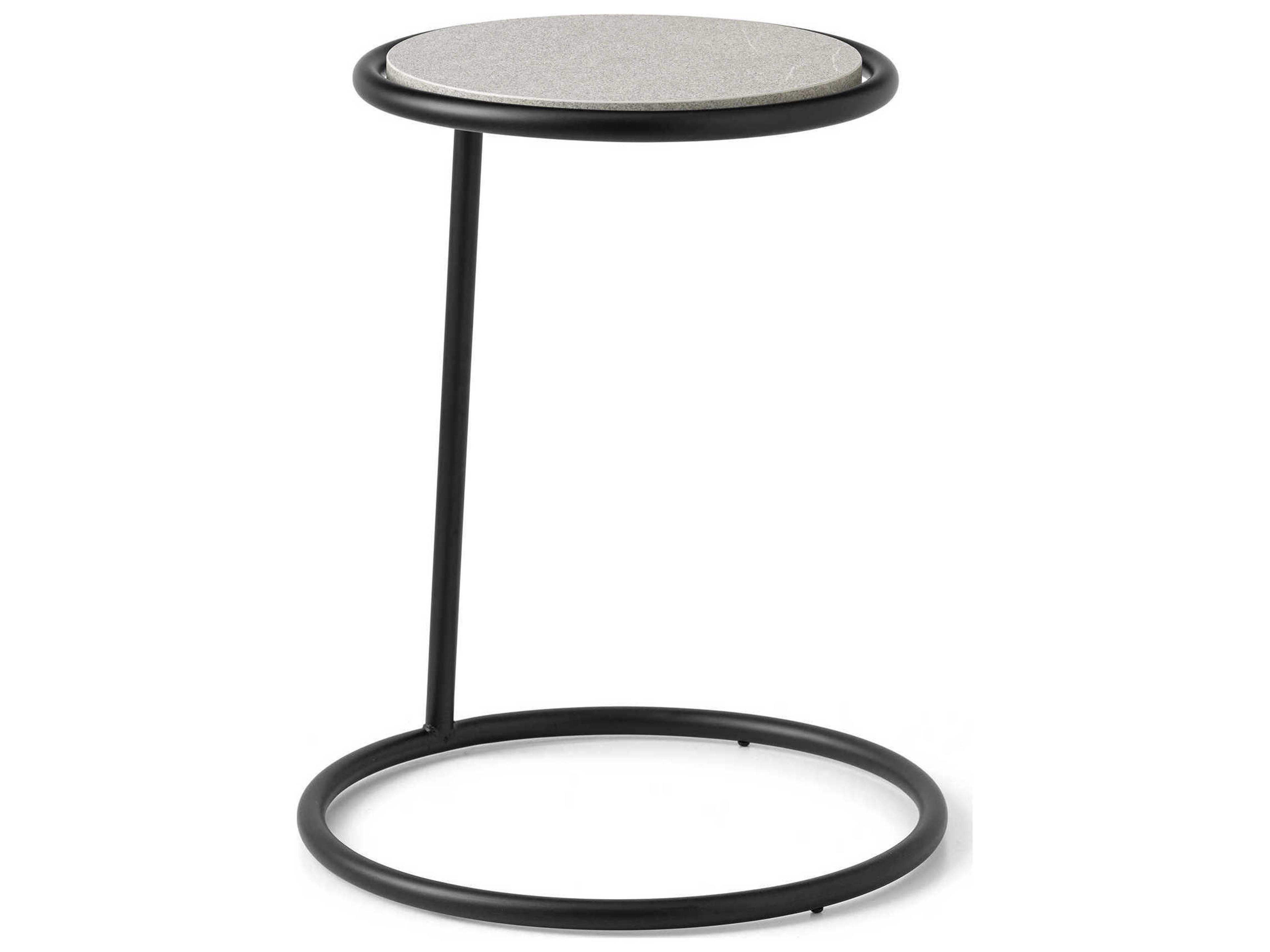 Connubia Kangoo Round Stone Coffee Table