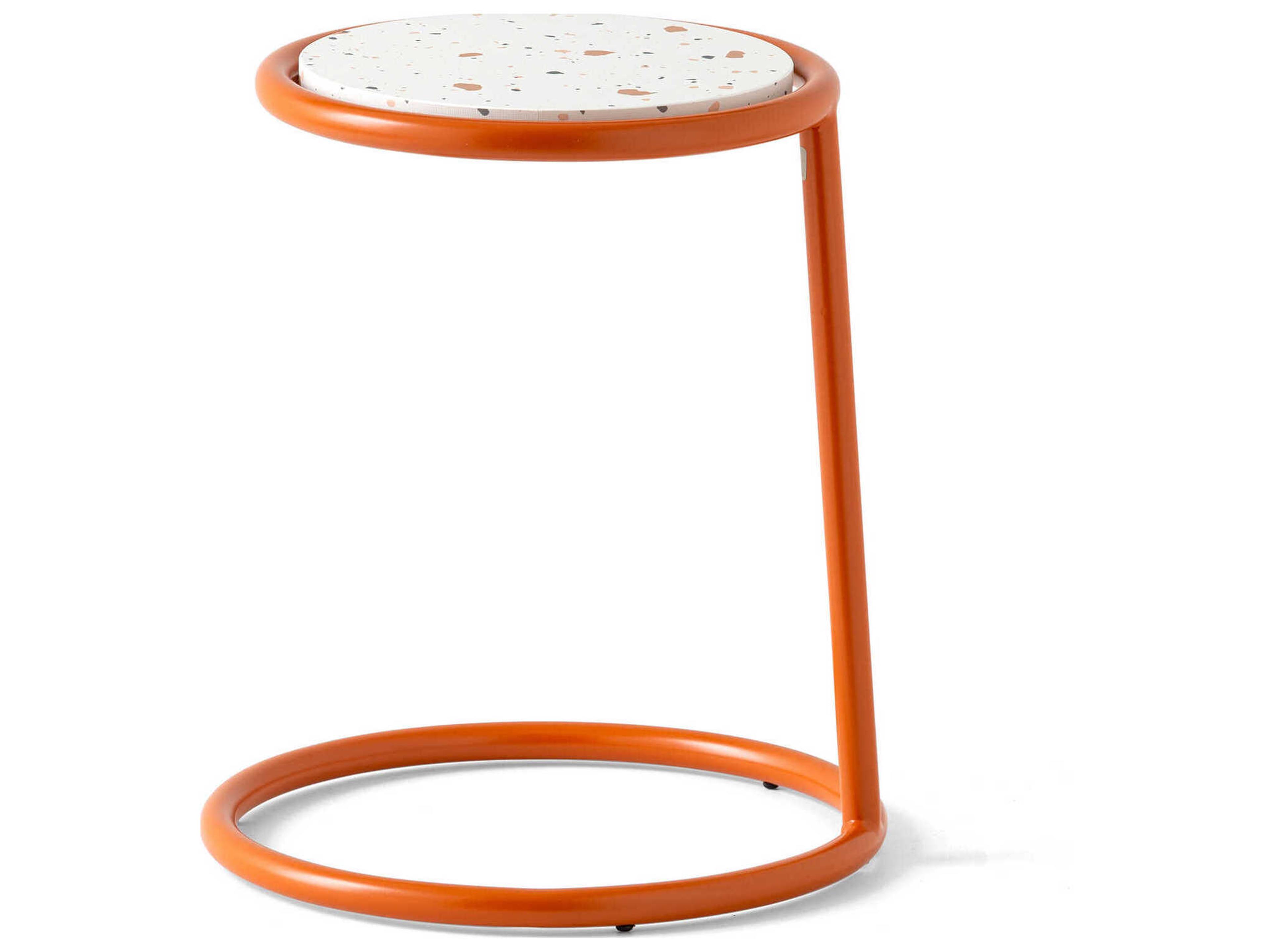 Connubia Kangoo Round Stone End Table
