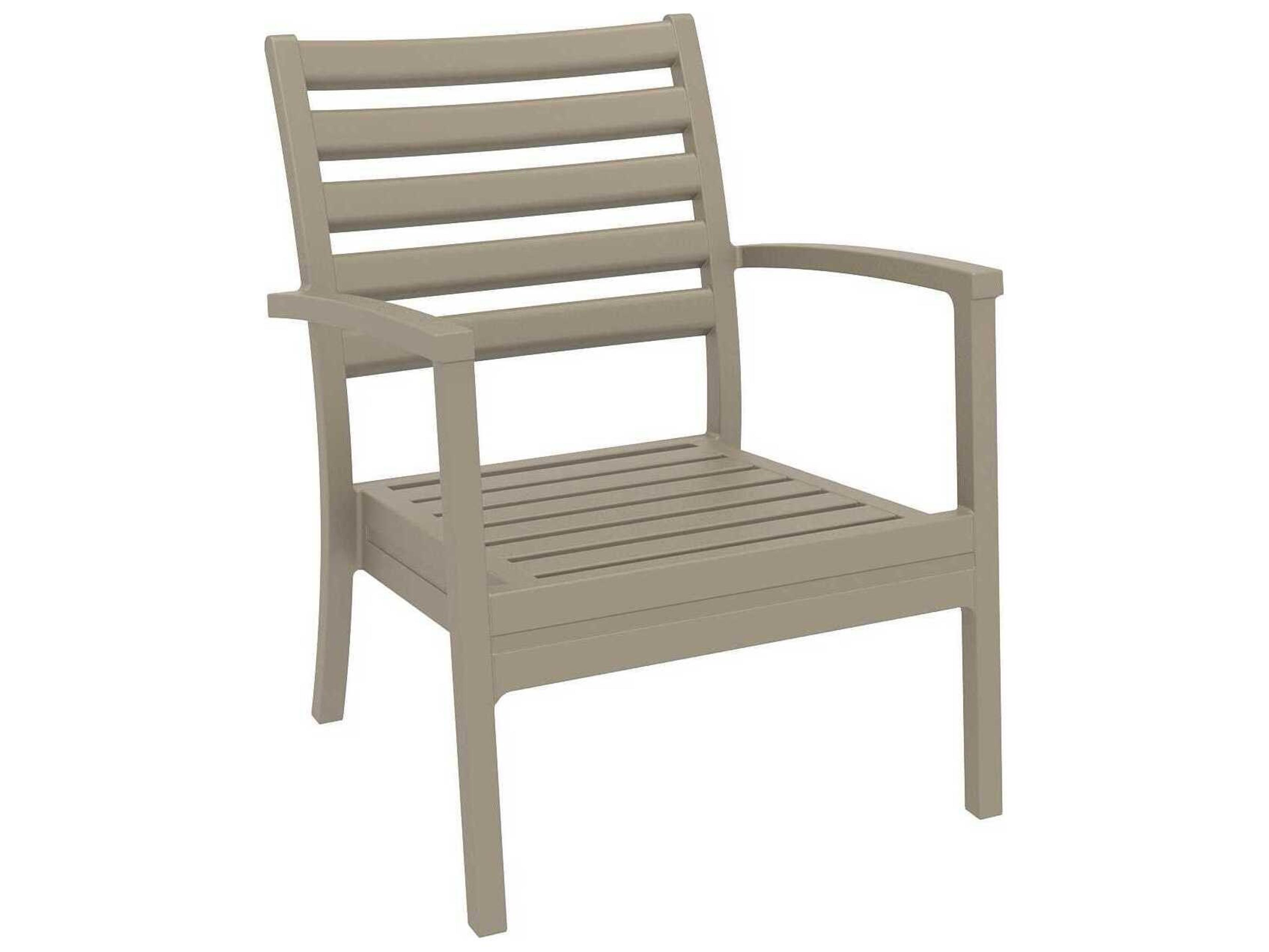 Compamia Artemis Taupe Polypropylene Cushion Lounge Chair