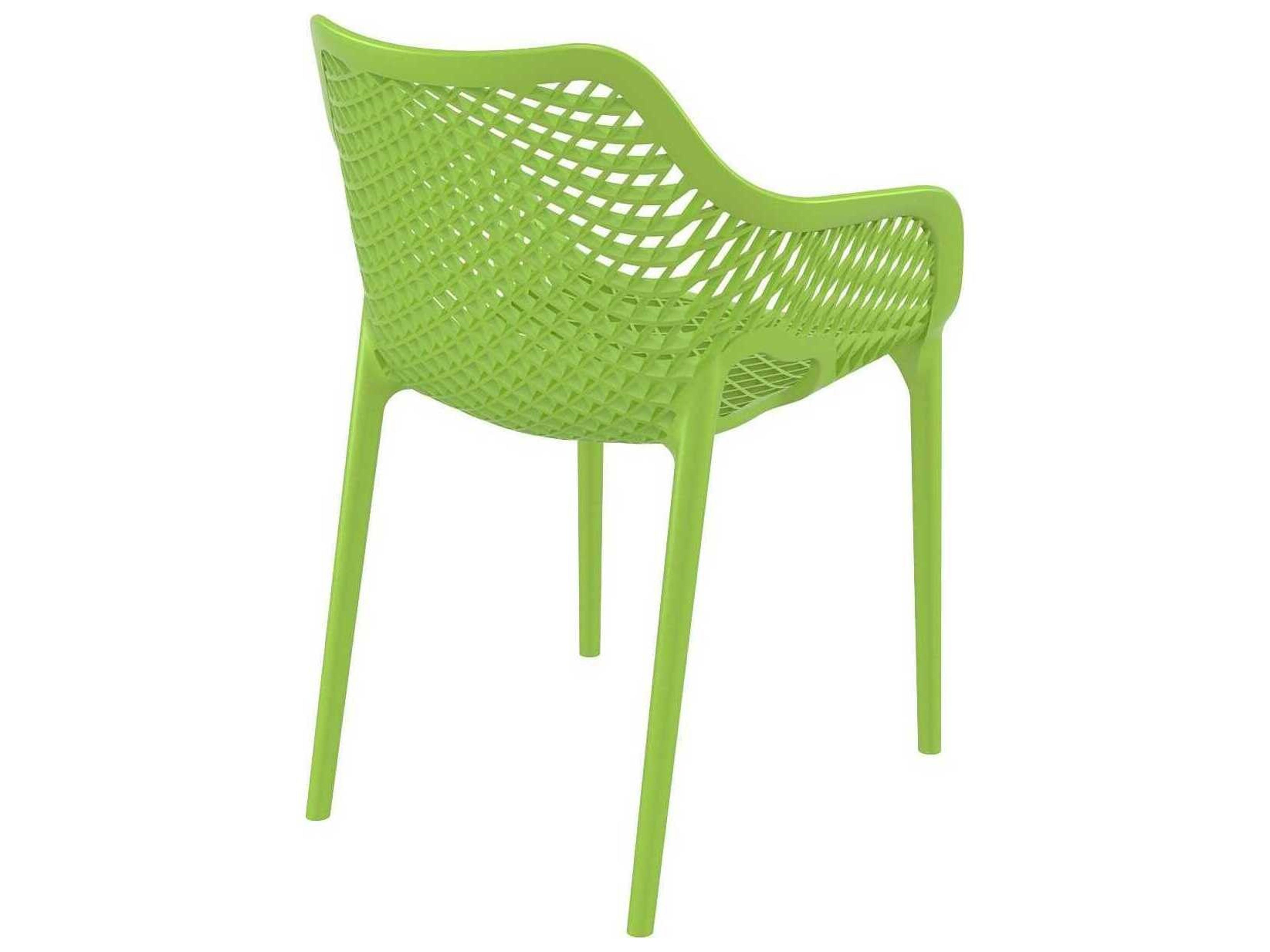 Compamia Air Tropical Green Polypropylene Resin Dining Chair