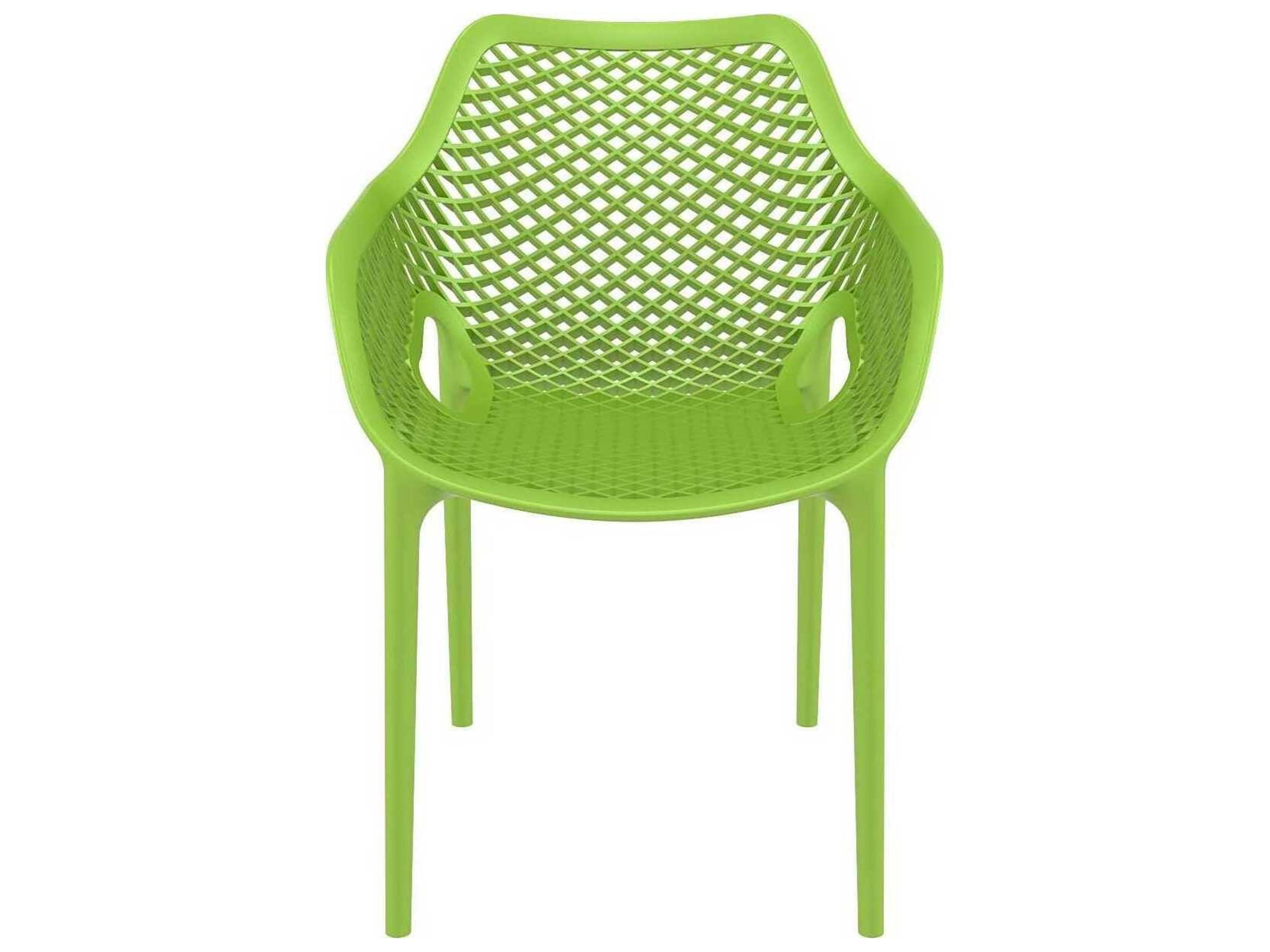 Compamia Air Tropical Green Polypropylene Resin Dining Chair