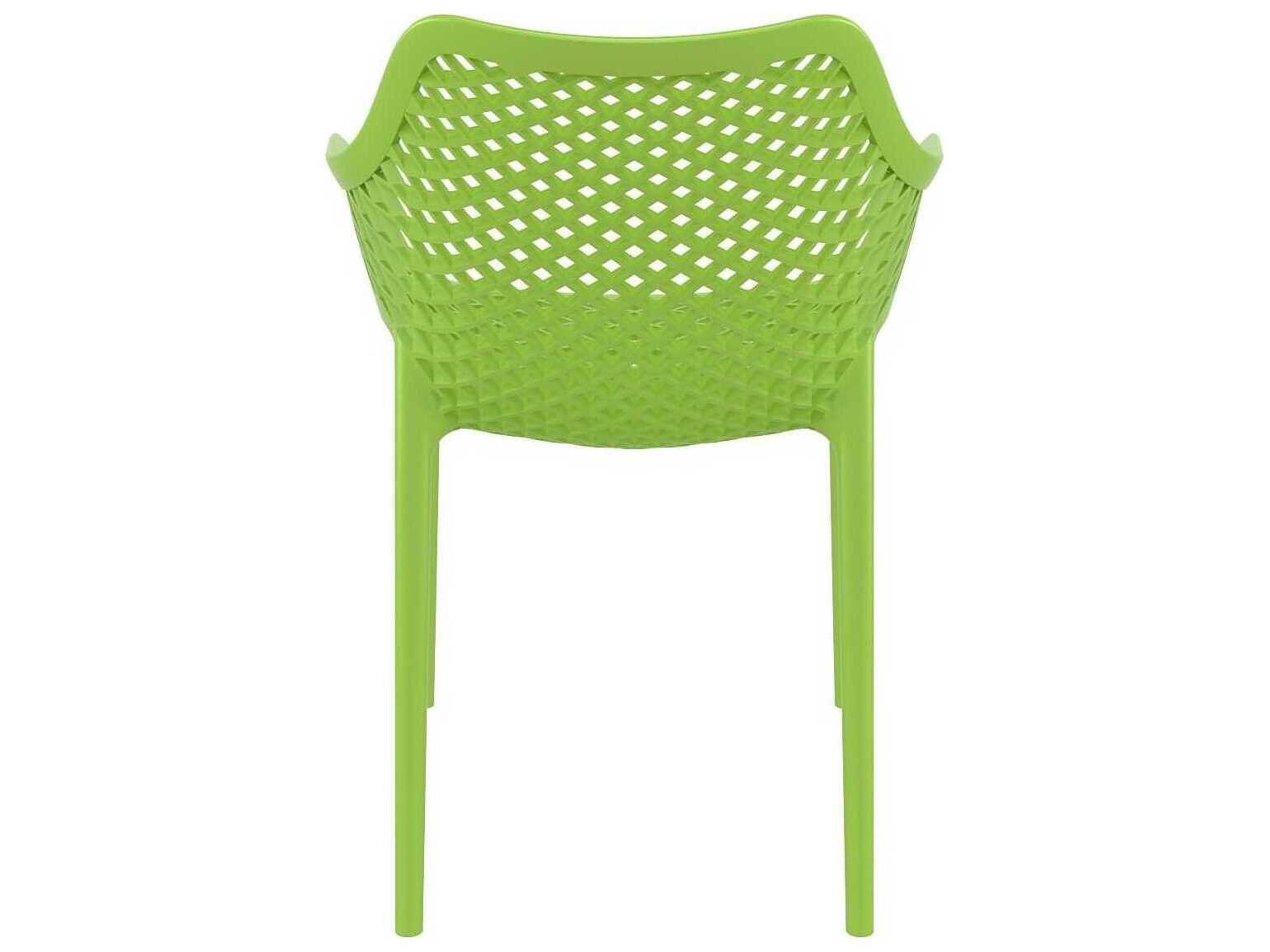 Compamia Air Tropical Green Polypropylene Resin Dining Chair