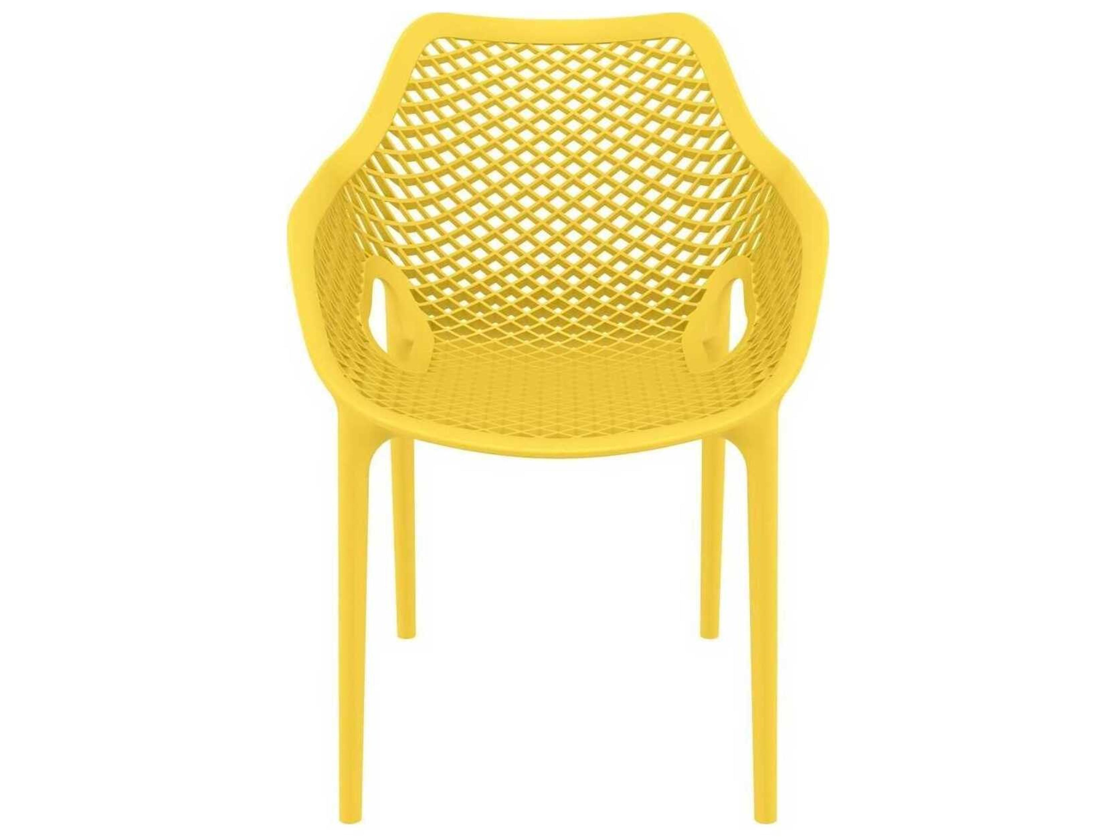 Compamia Air Yellow Polypropylene Dining Chair