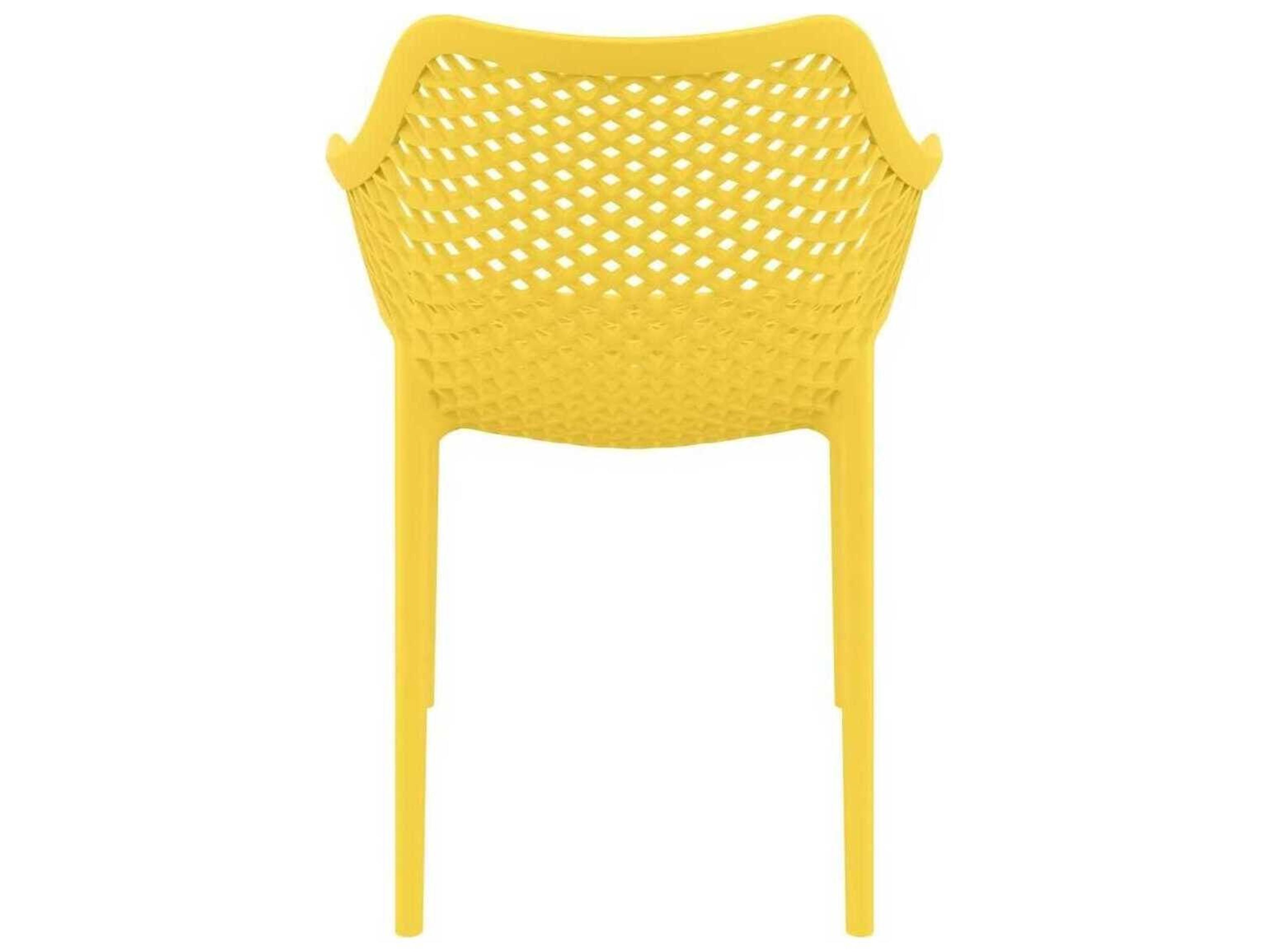 Compamia Air Yellow Polypropylene Dining Chair