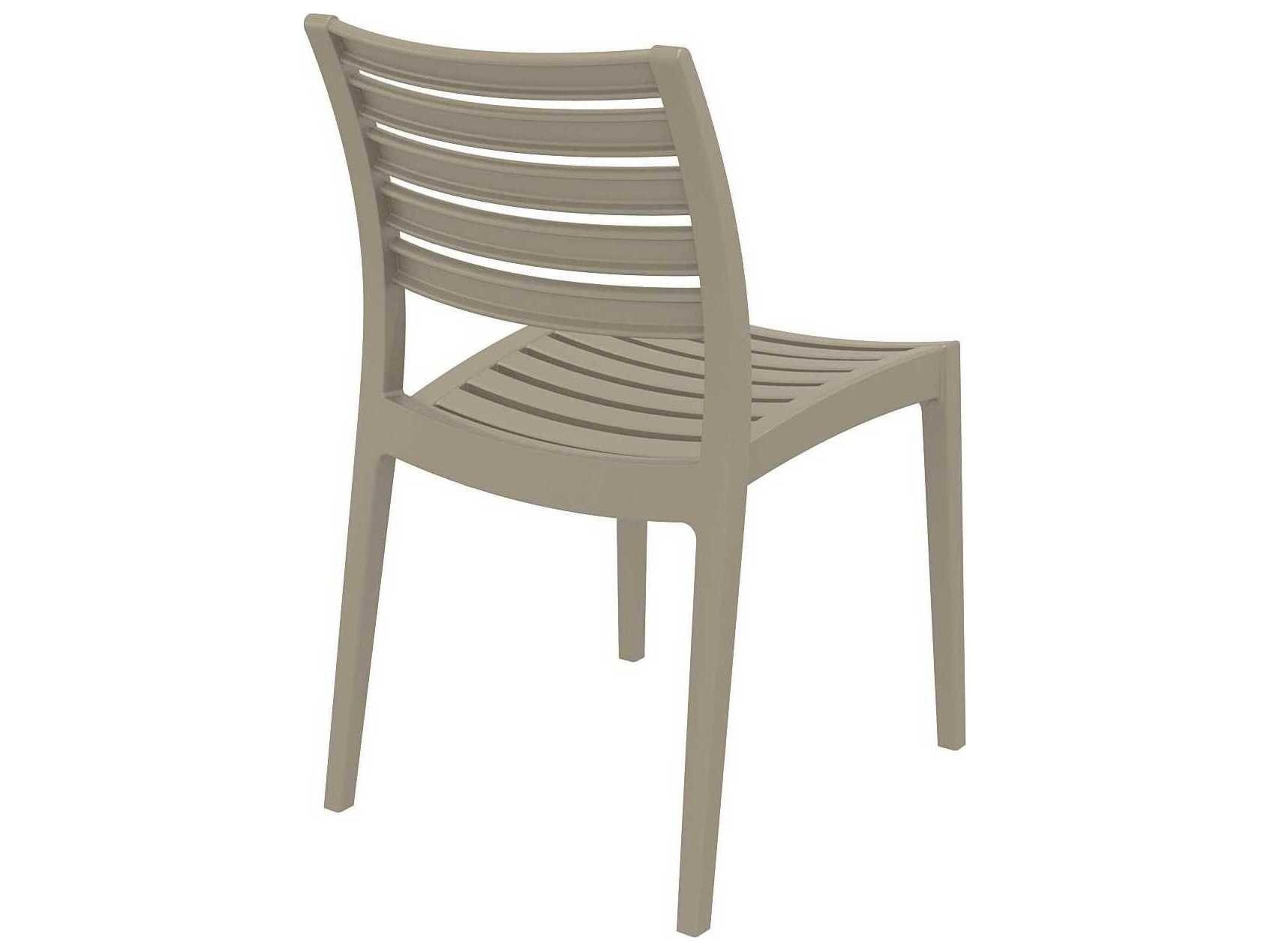 Compamia Ares Taupe Resin Dining Chair
