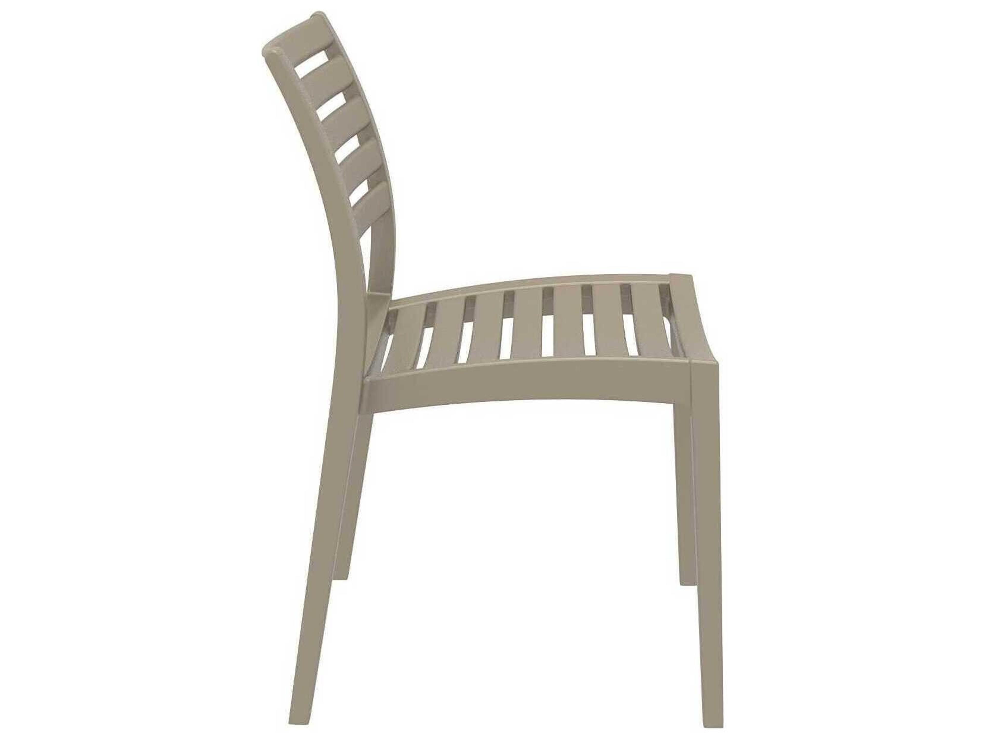 Compamia Ares Taupe Resin Dining Chair