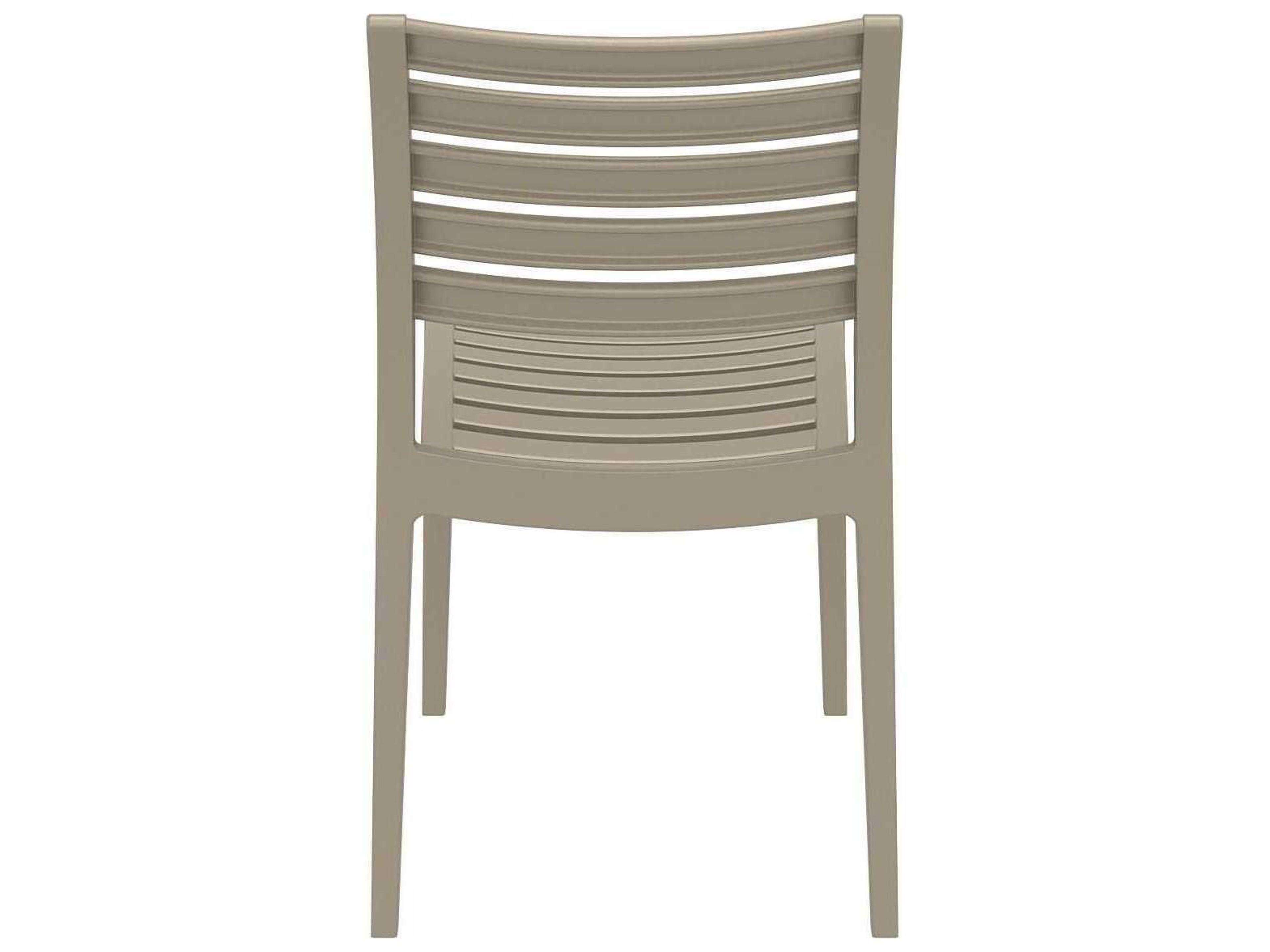 Compamia Ares Taupe Resin Dining Chair