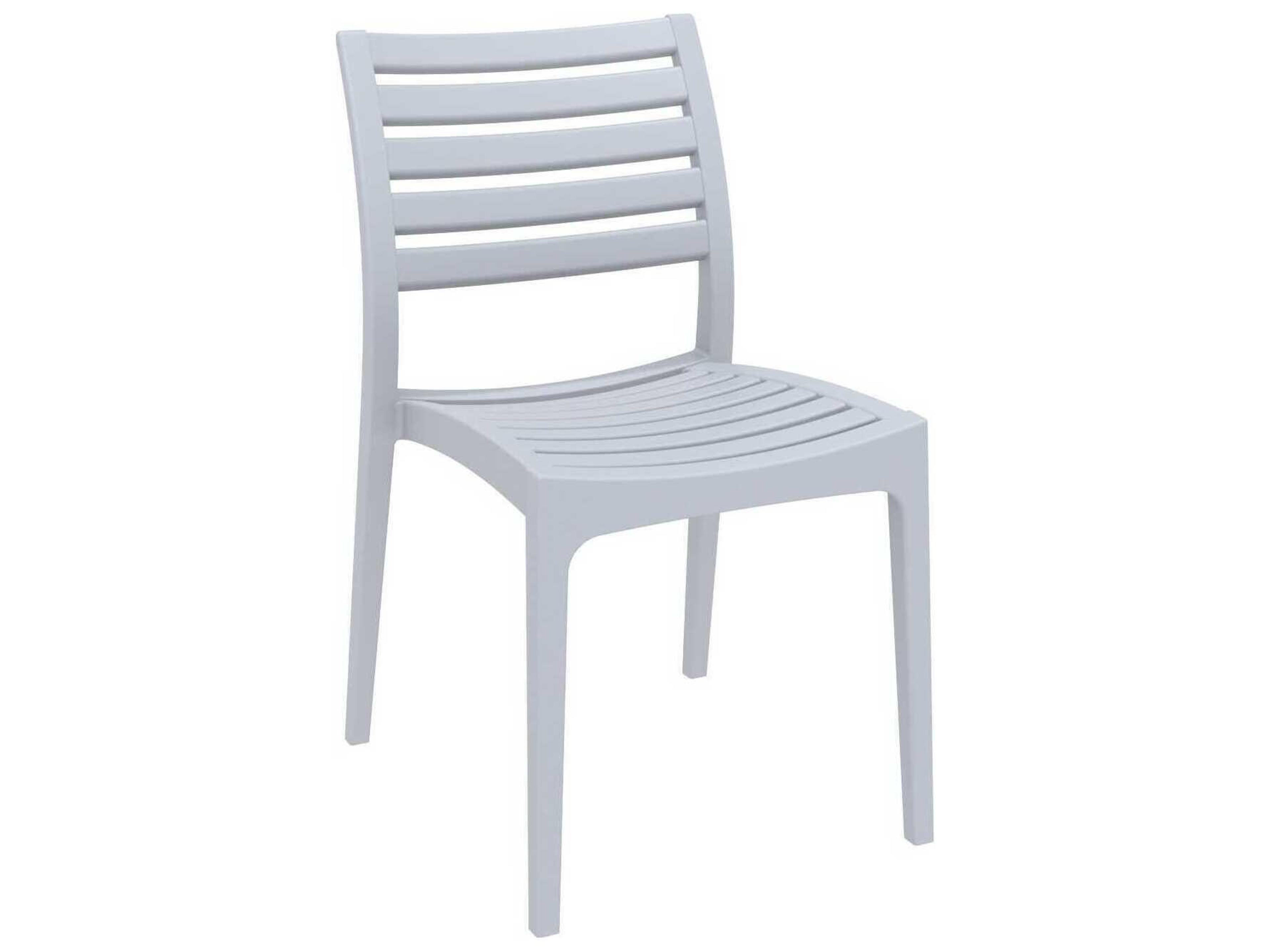 Ares Silver Resin Dining Chair
