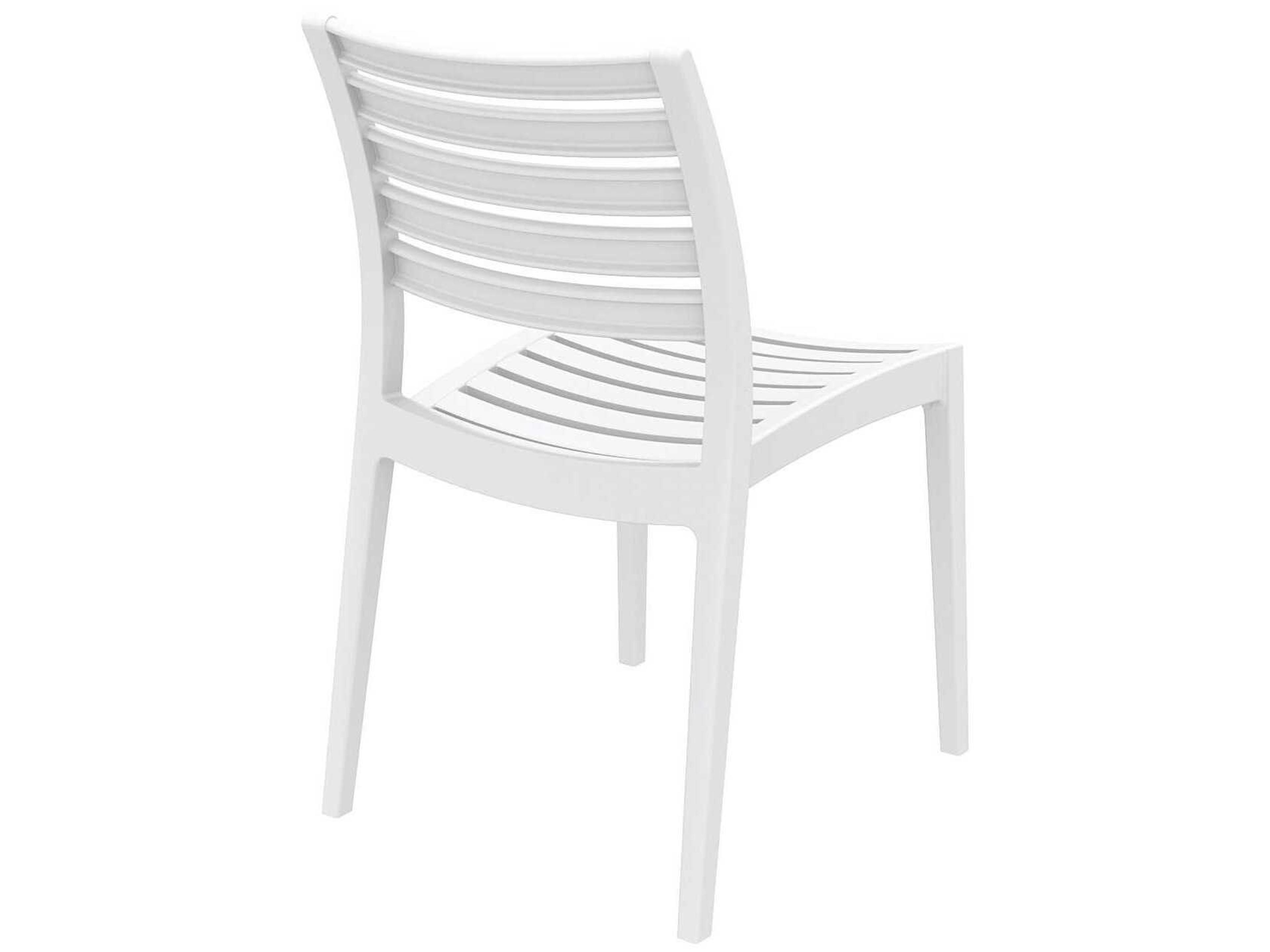 Compamia Ares White Resin Dining Chair
