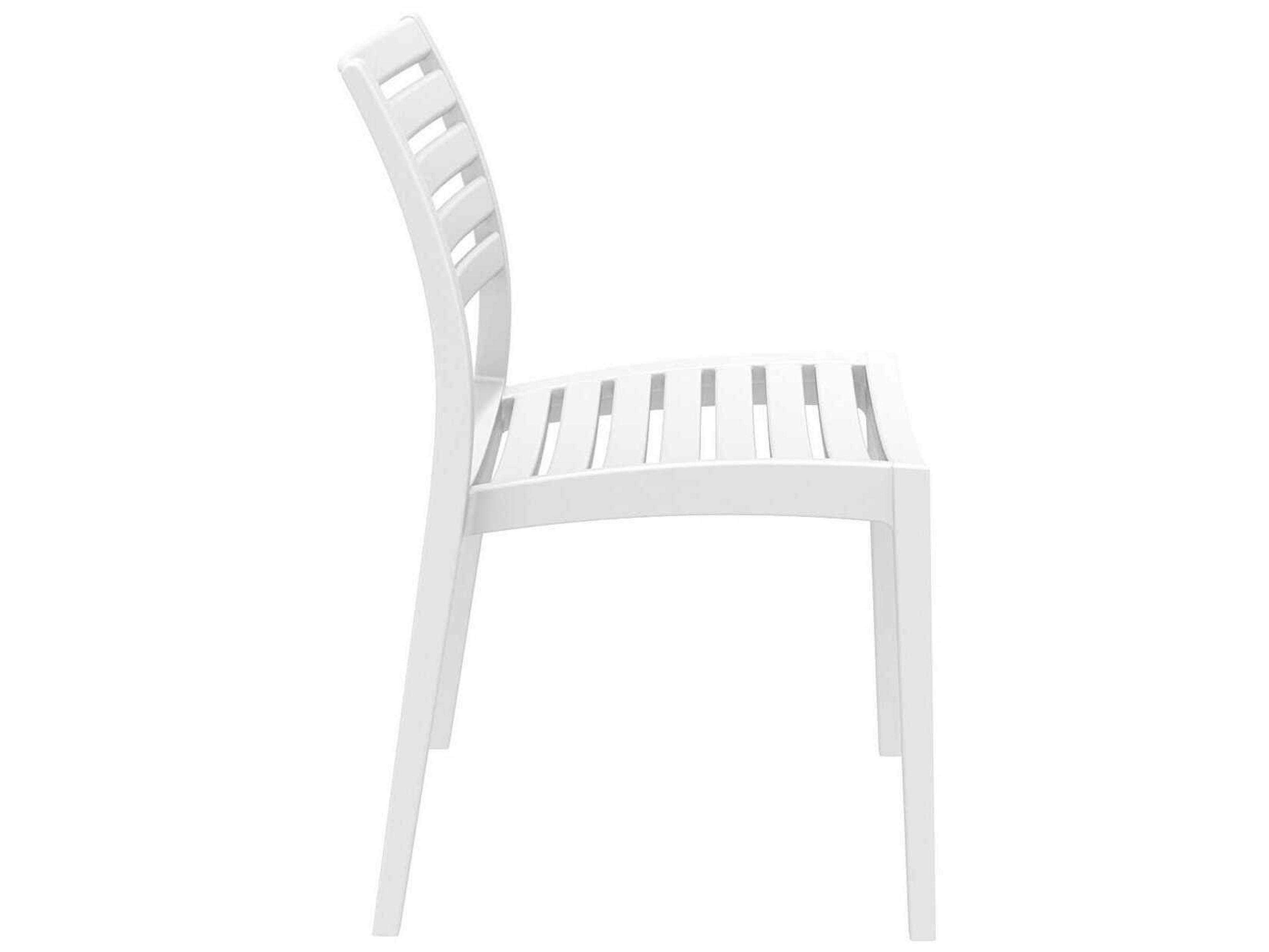 Compamia Ares White Resin Dining Chair