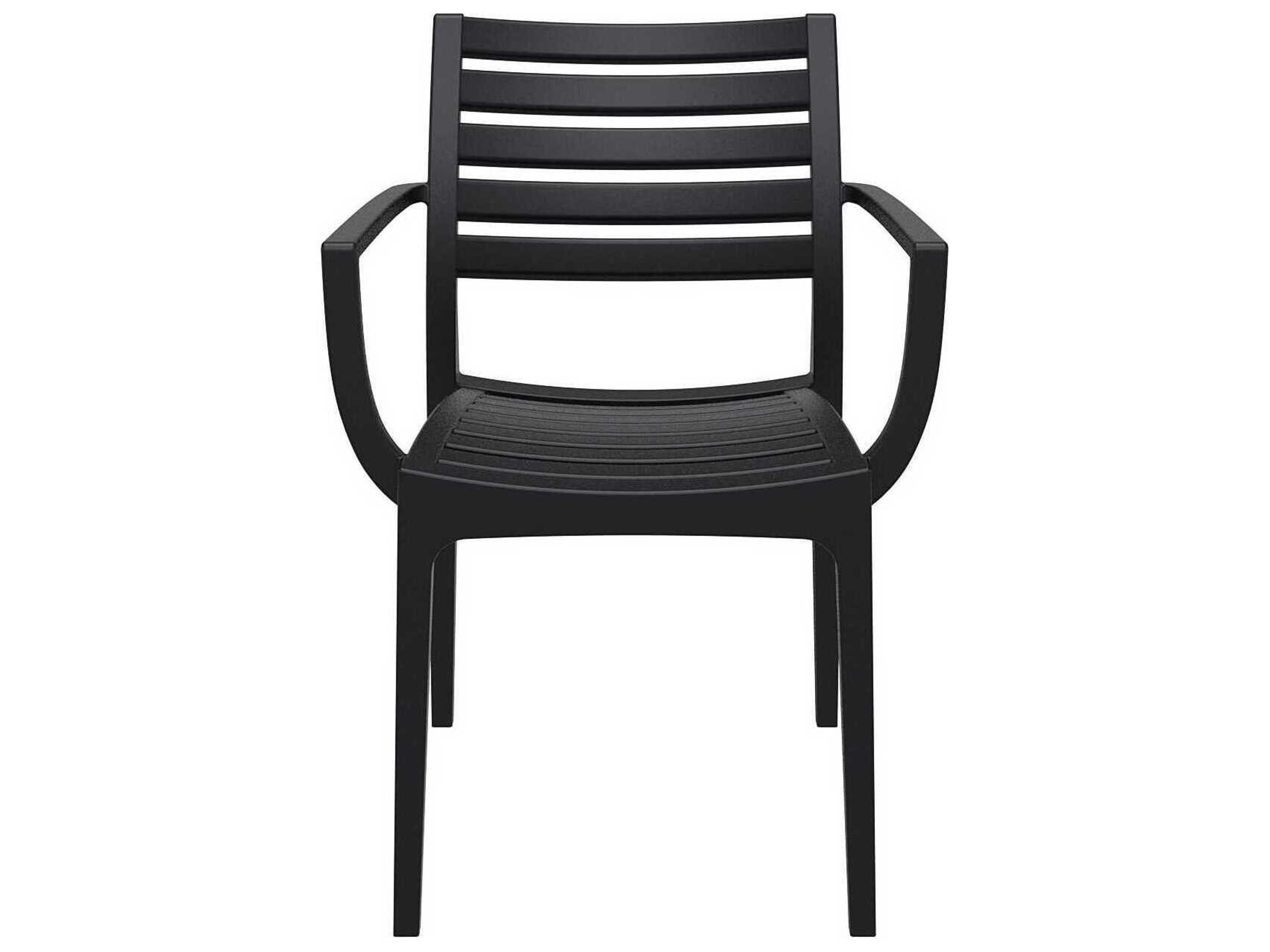 Compamia Artemis Black Polypropylene Dining Chair