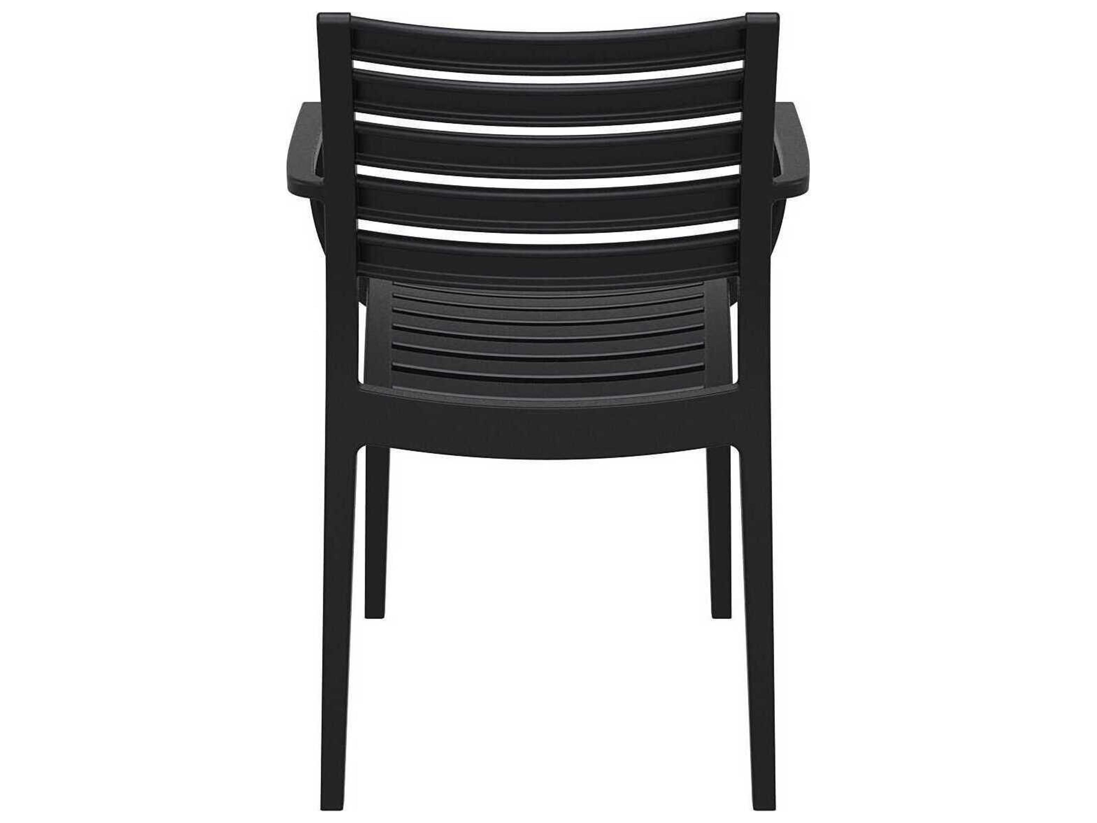 Compamia Artemis Black Polypropylene Dining Chair