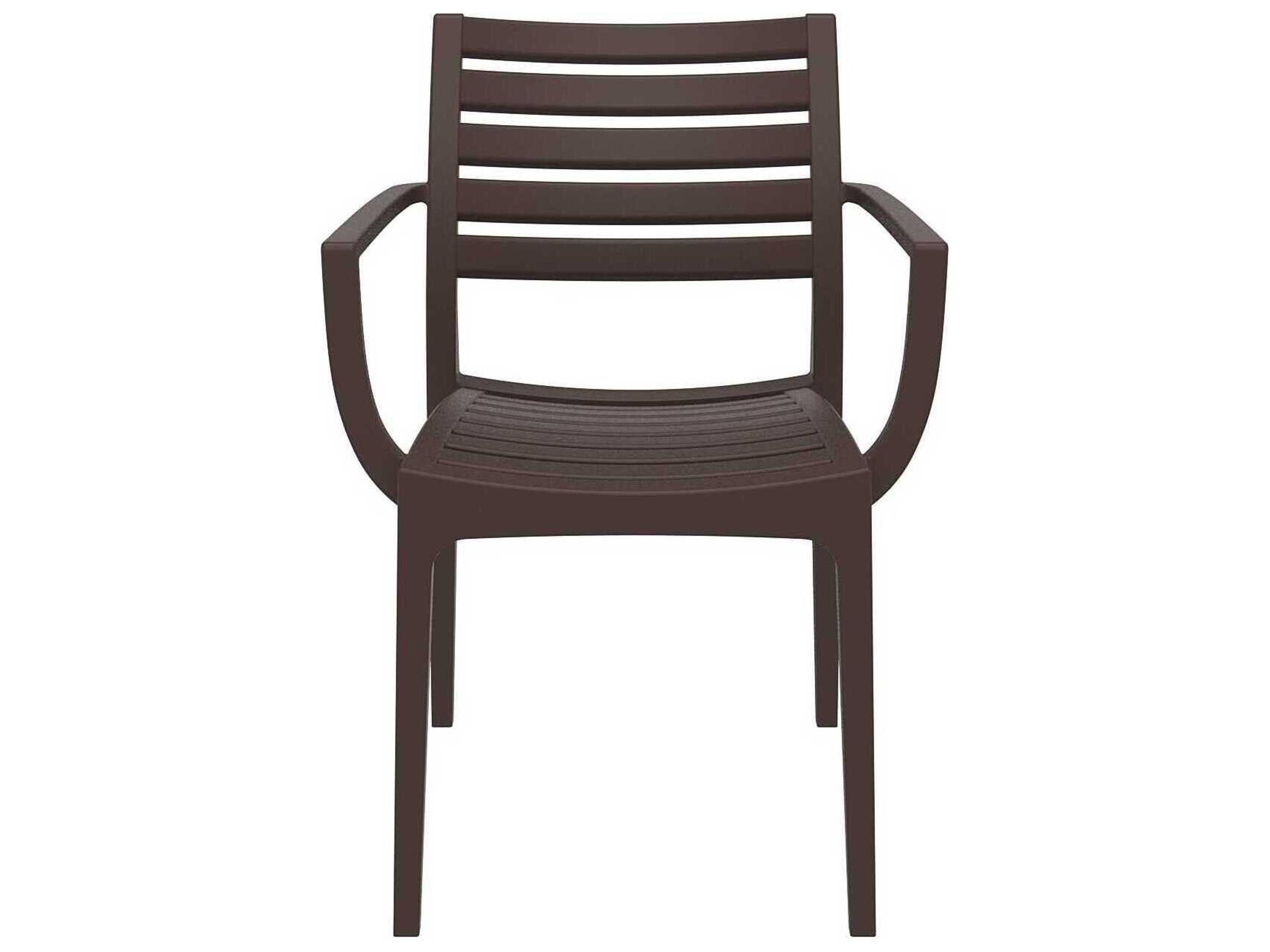 Compamia Artemis Brown Polypropylene Dining Chair