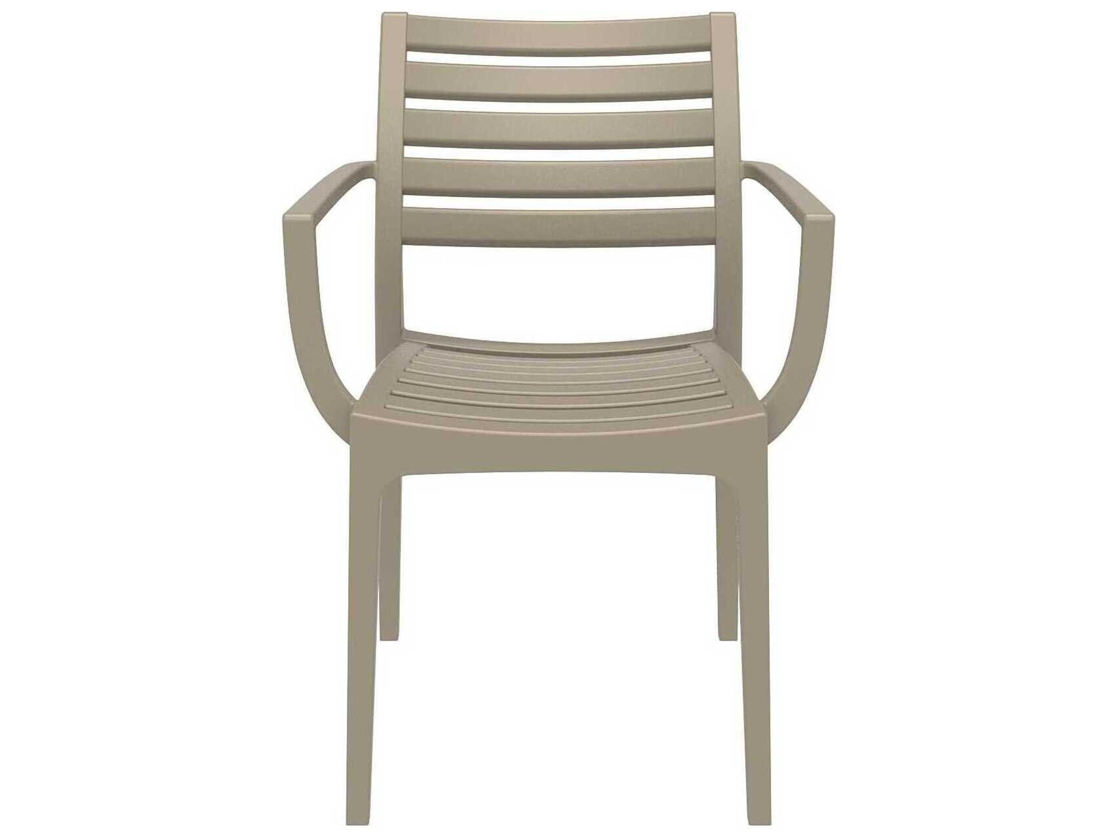 Compamia Artemis Taupe Polypropylene Dining Chair
