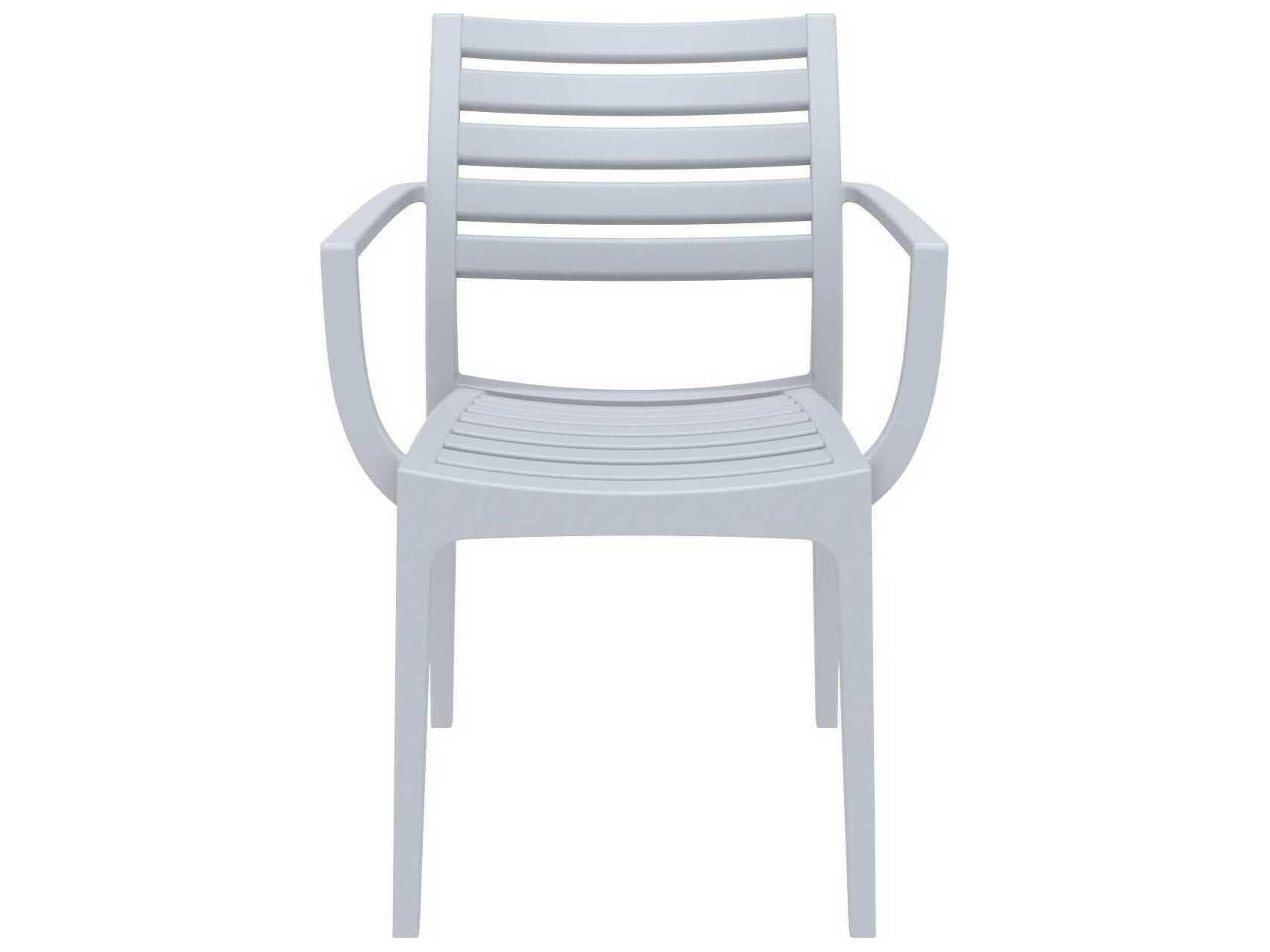 Compamia Artemis Silver Polypropylene Dining Chair
