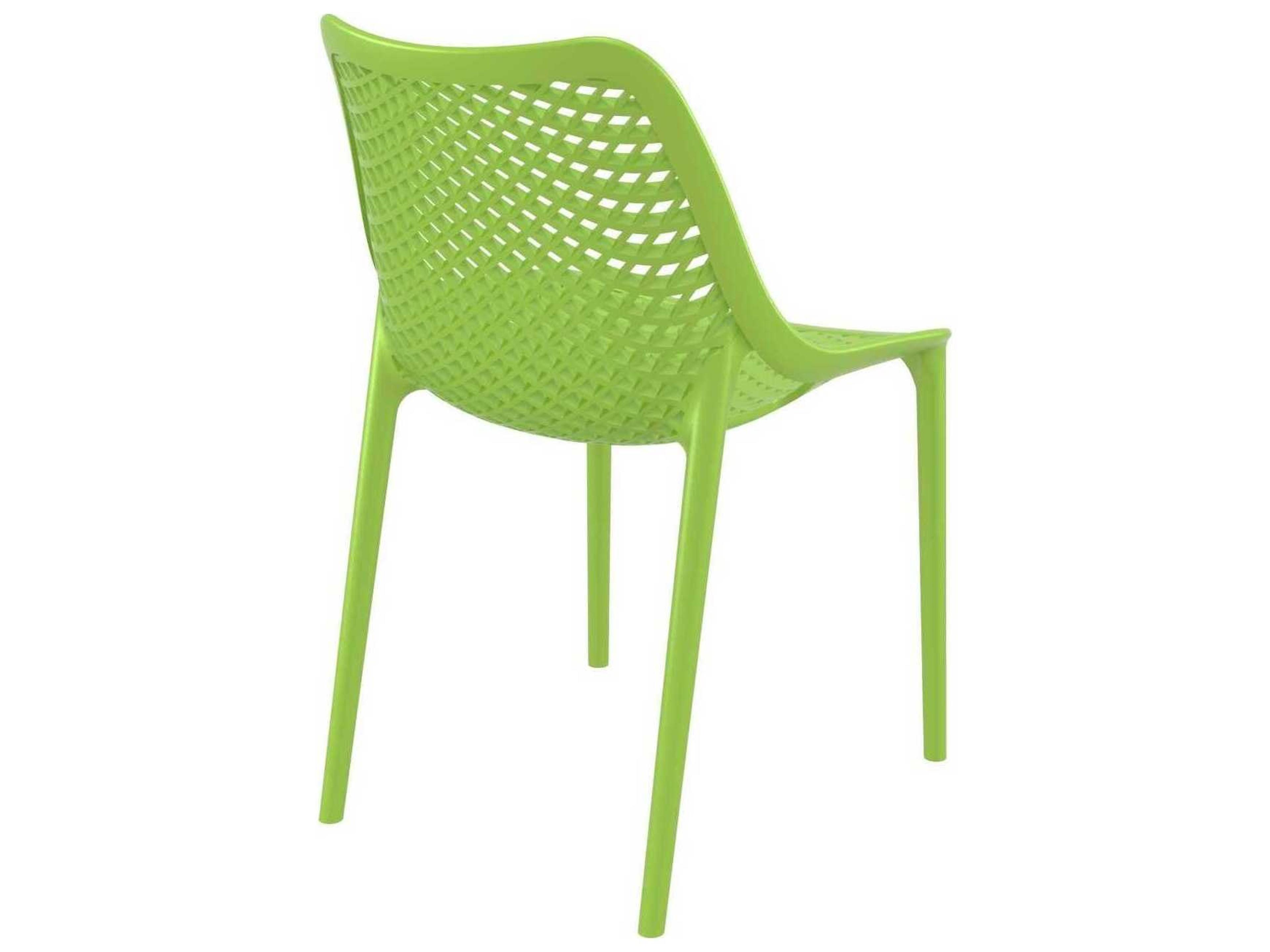 Compamia Air Tropical Green Polypropylene Resin Dining Chair