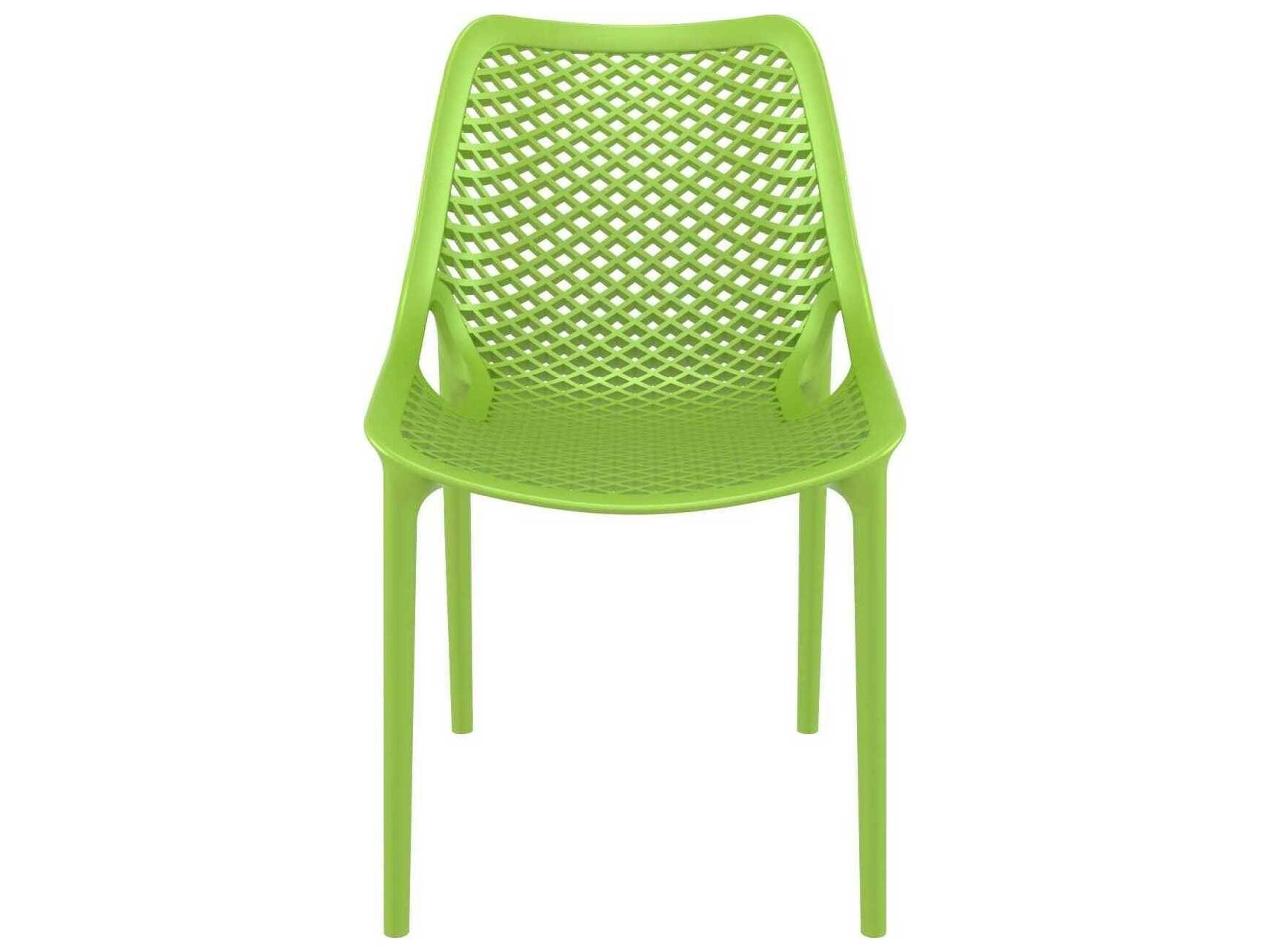 Compamia Air Tropical Green Polypropylene Resin Dining Chair