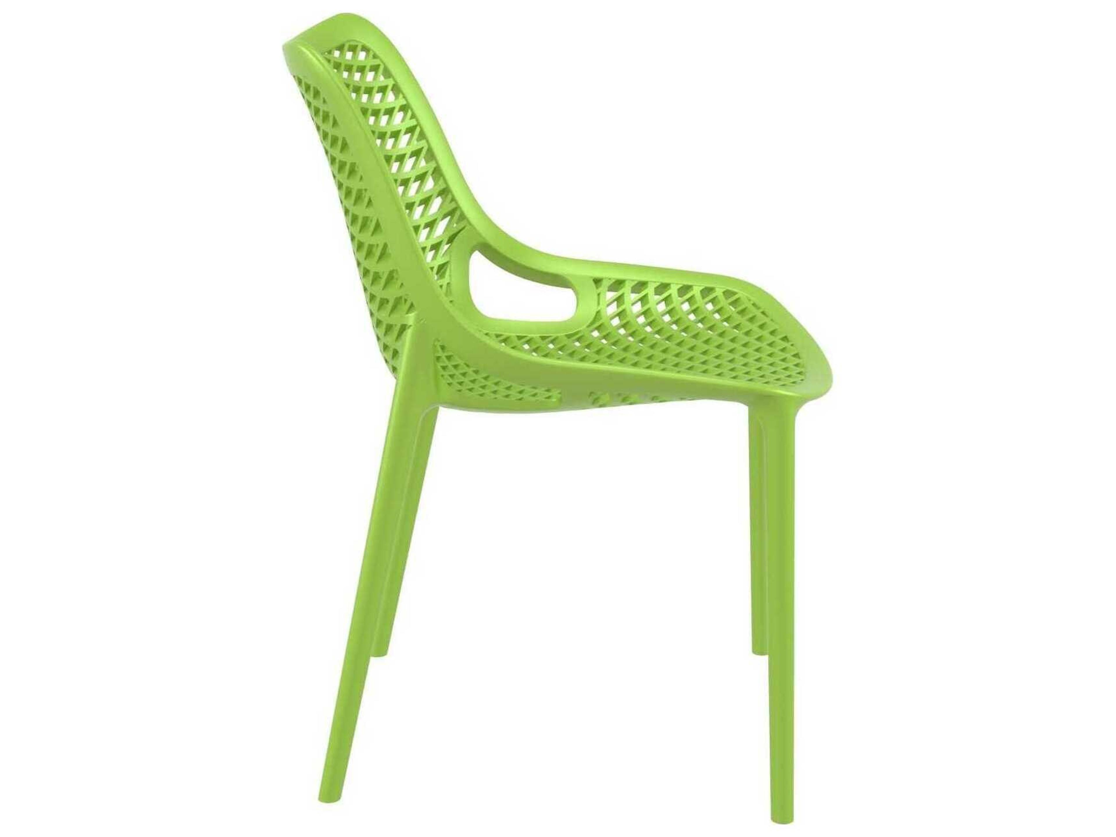Compamia Air Tropical Green Polypropylene Resin Dining Chair