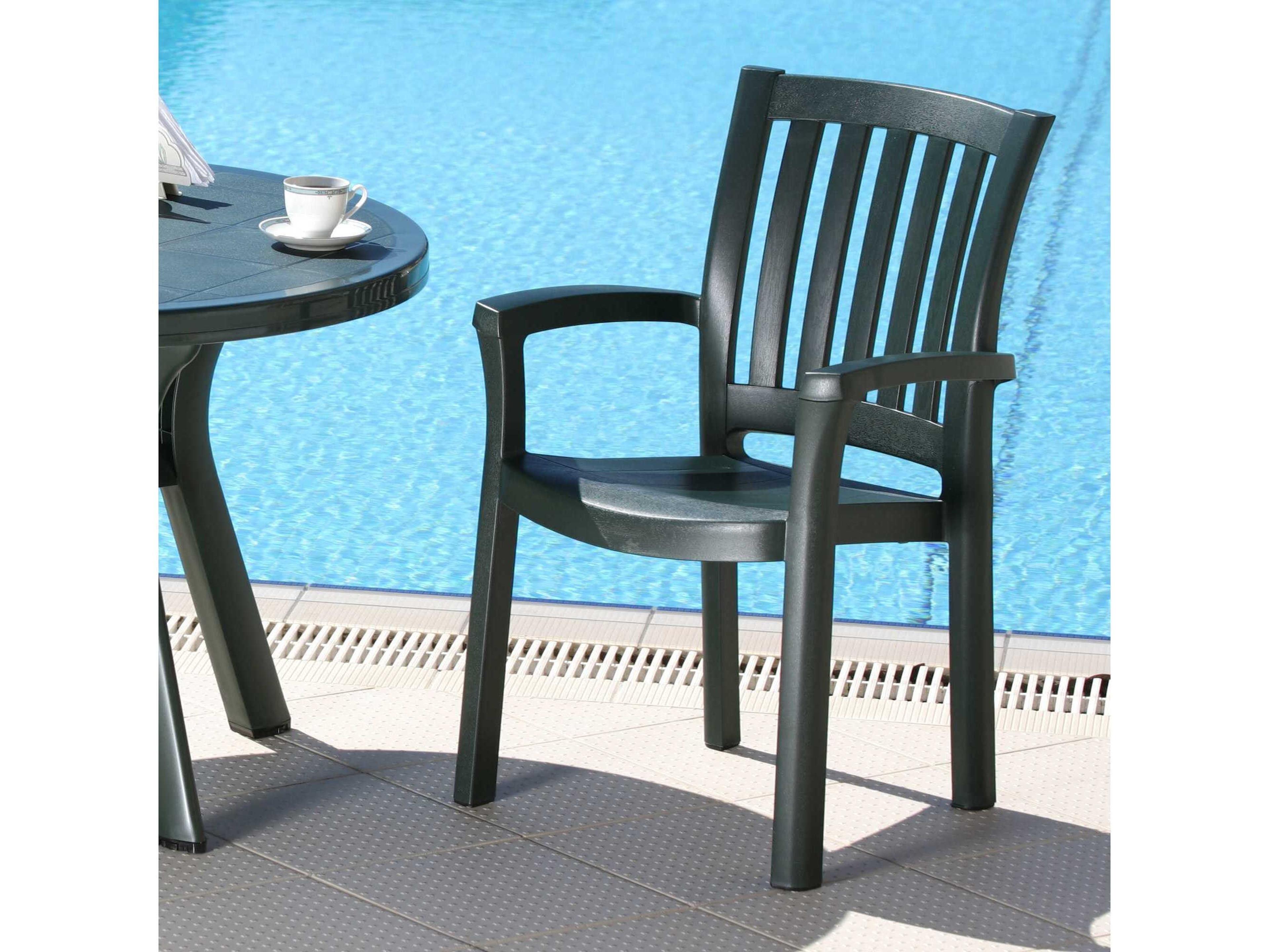 Compamia Sunshine Green Resin Dining Chair