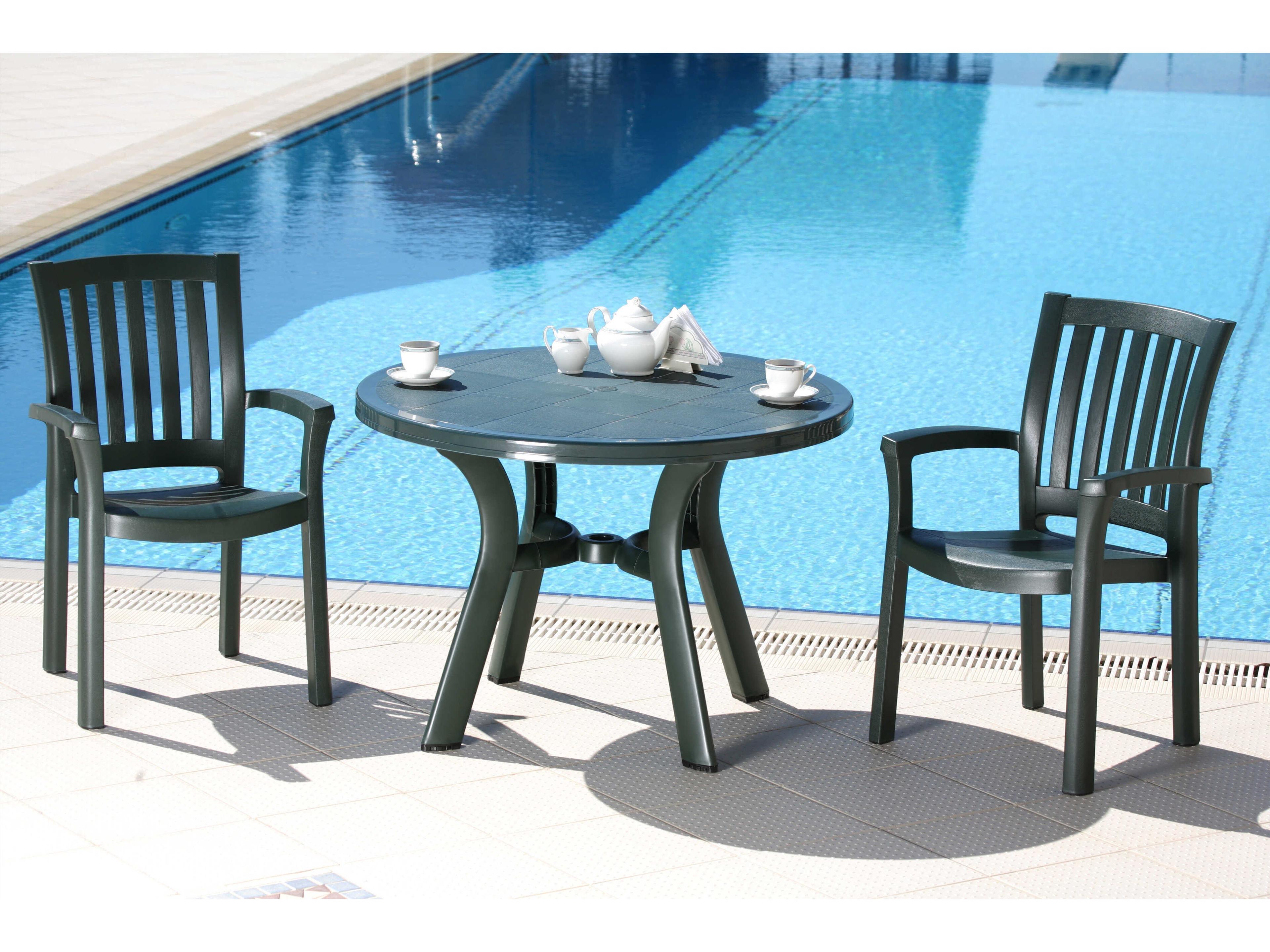 Compamia Sunshine Green Resin Dining Chair