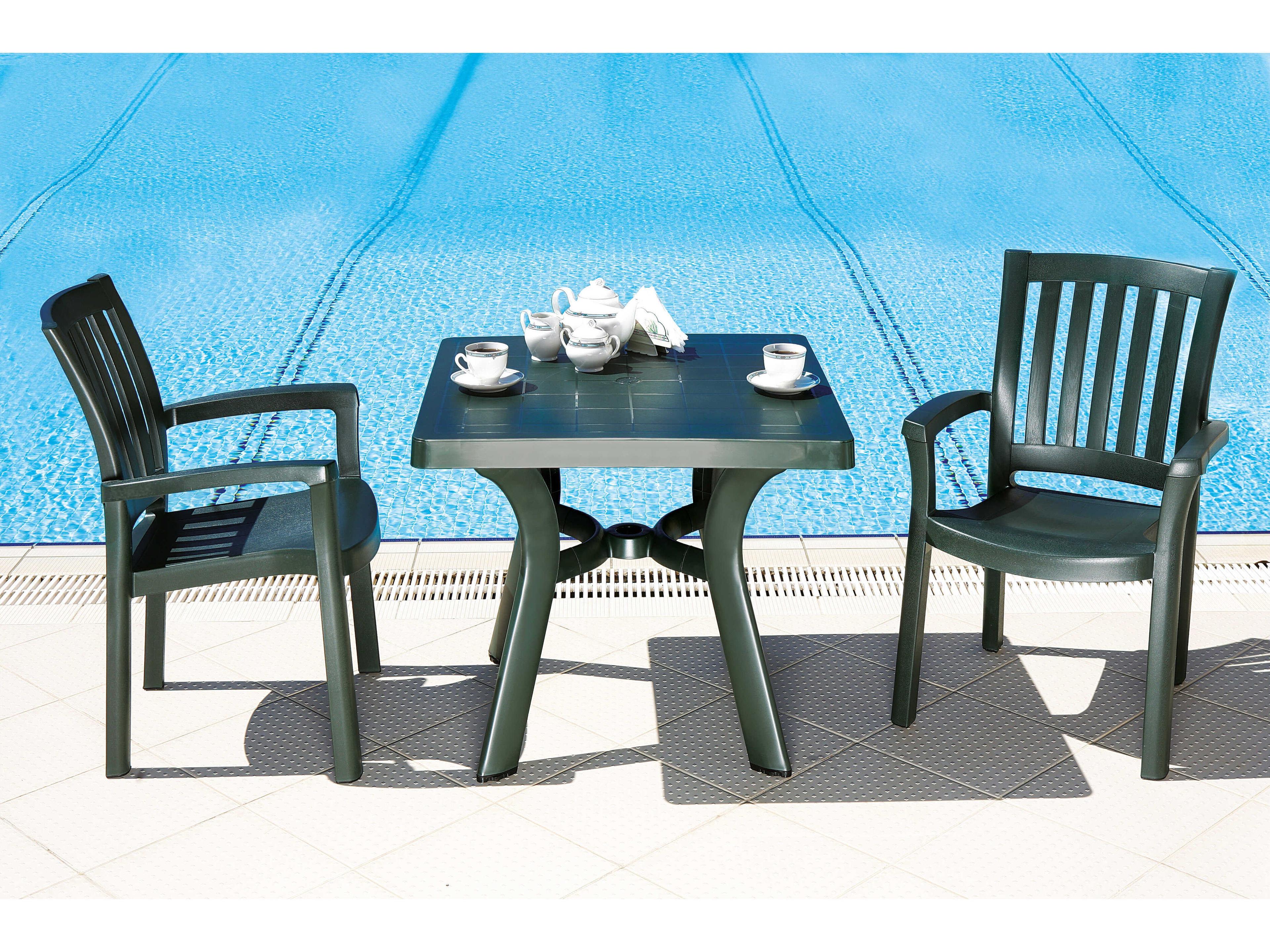 Compamia Sunshine Green Resin Dining Chair