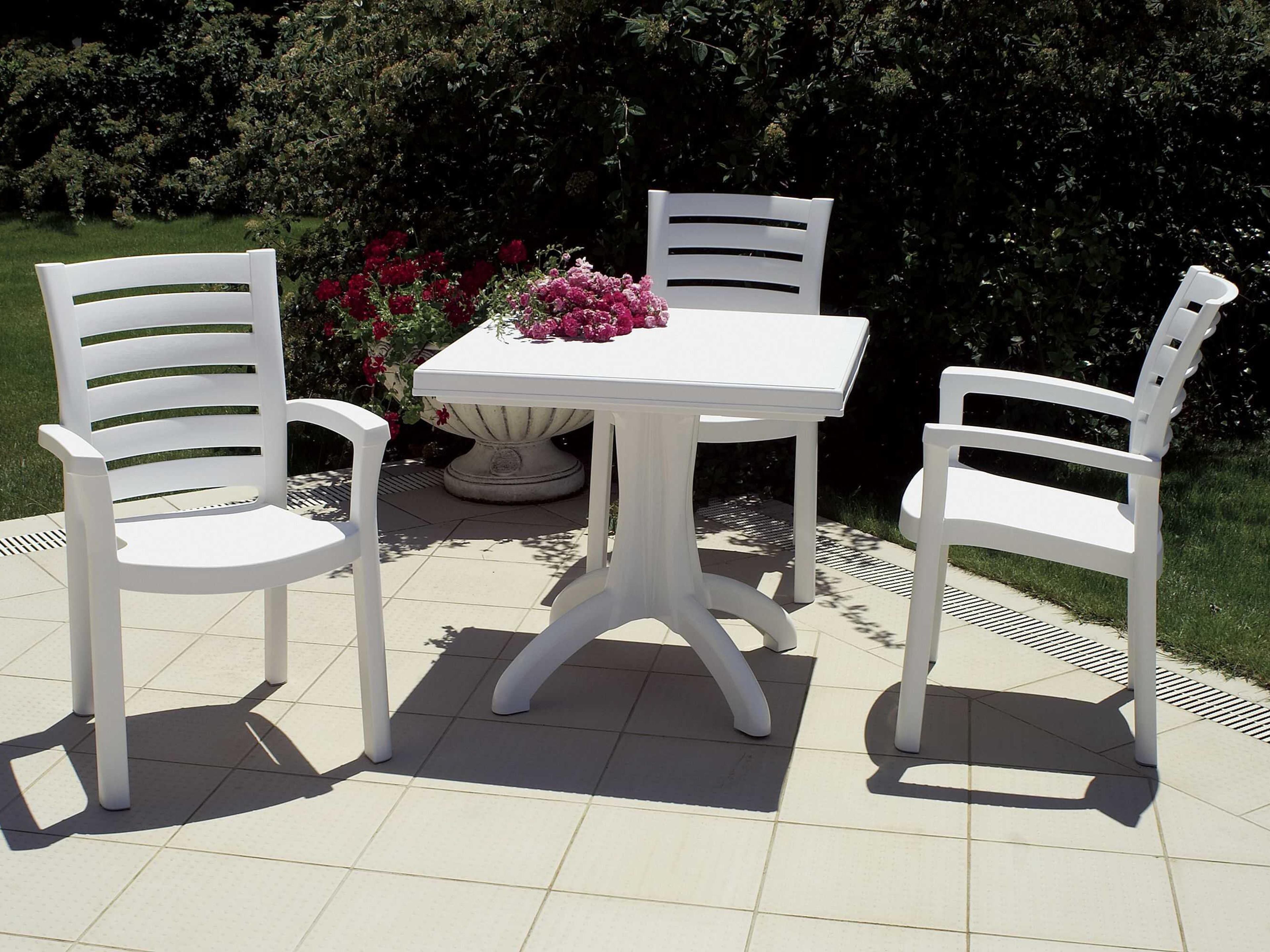 Compamia Marina White Resin Dining Chair