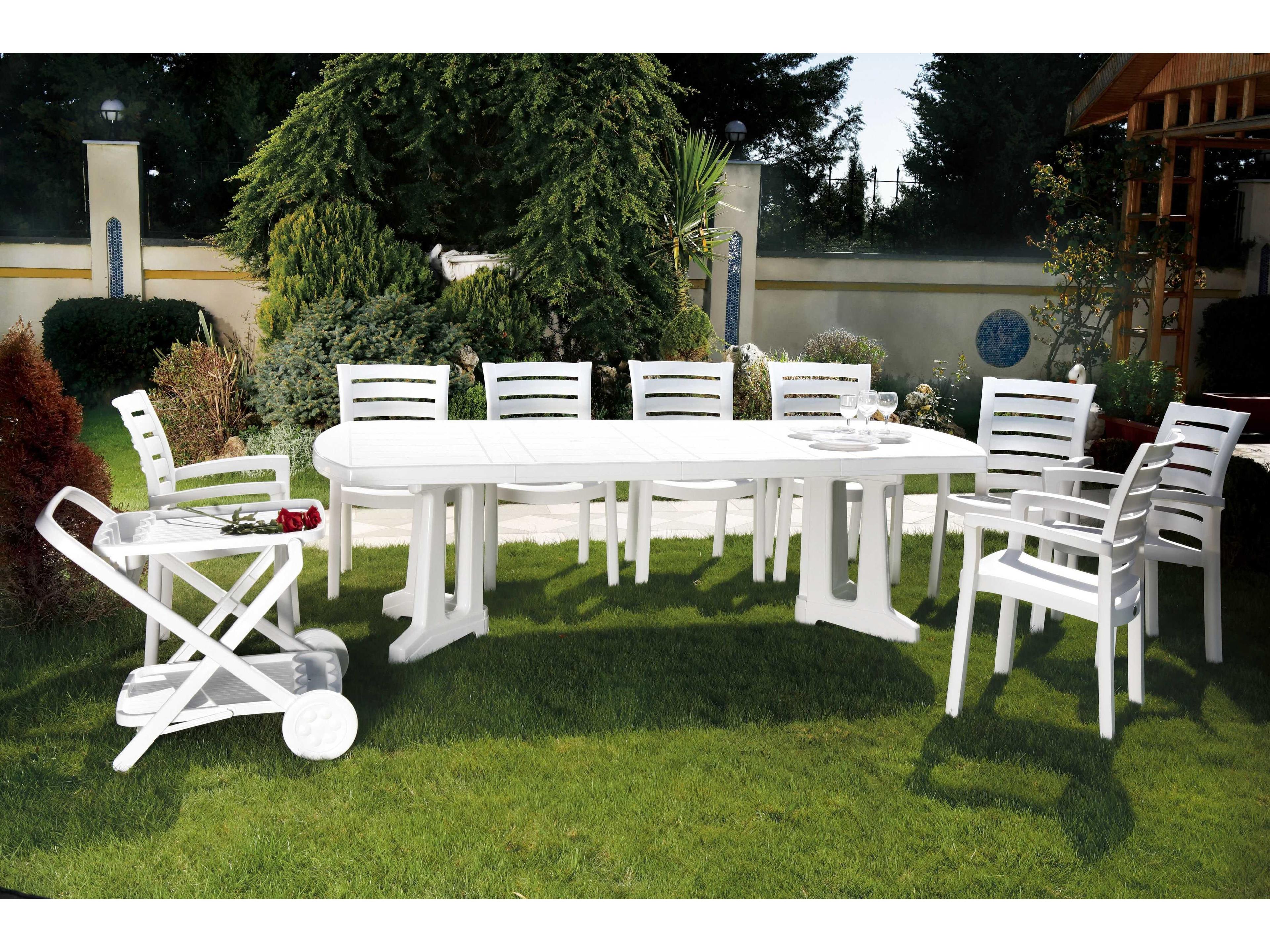 Compamia Marina White Resin Dining Chair