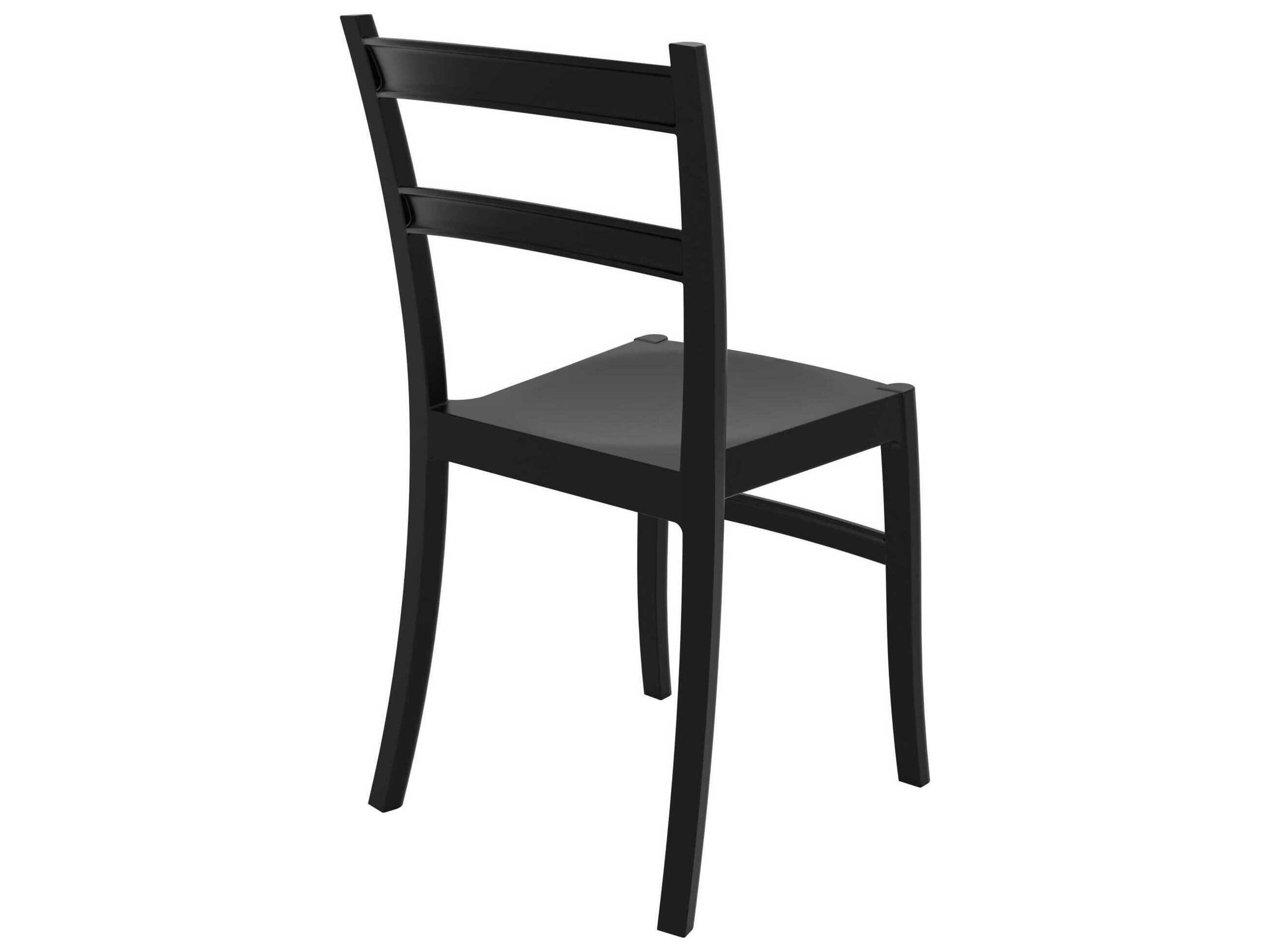 Compamia Tiffany Black Polypropylene Resin Dining Chair