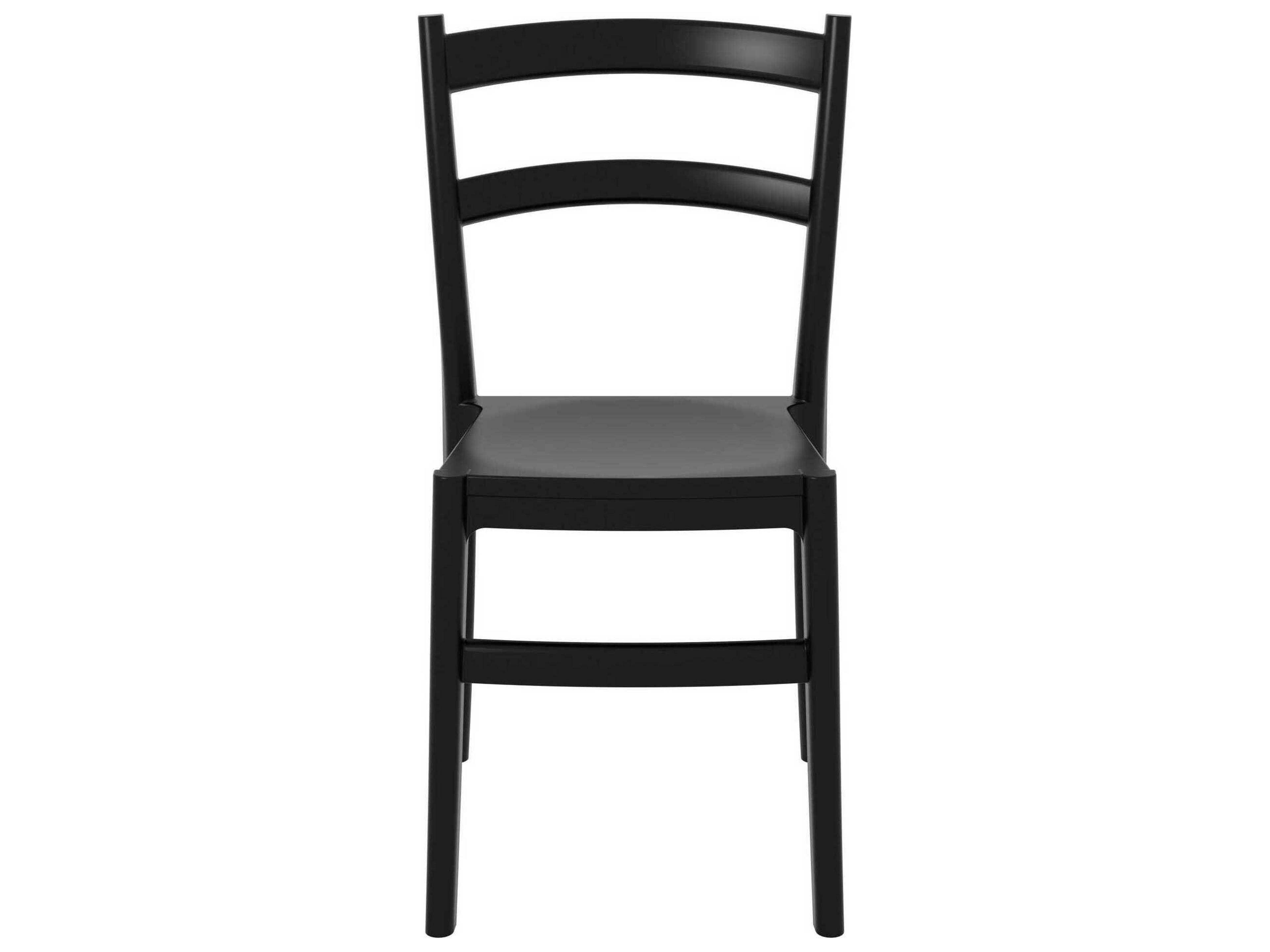 Compamia Tiffany Black Polypropylene Resin Dining Chair