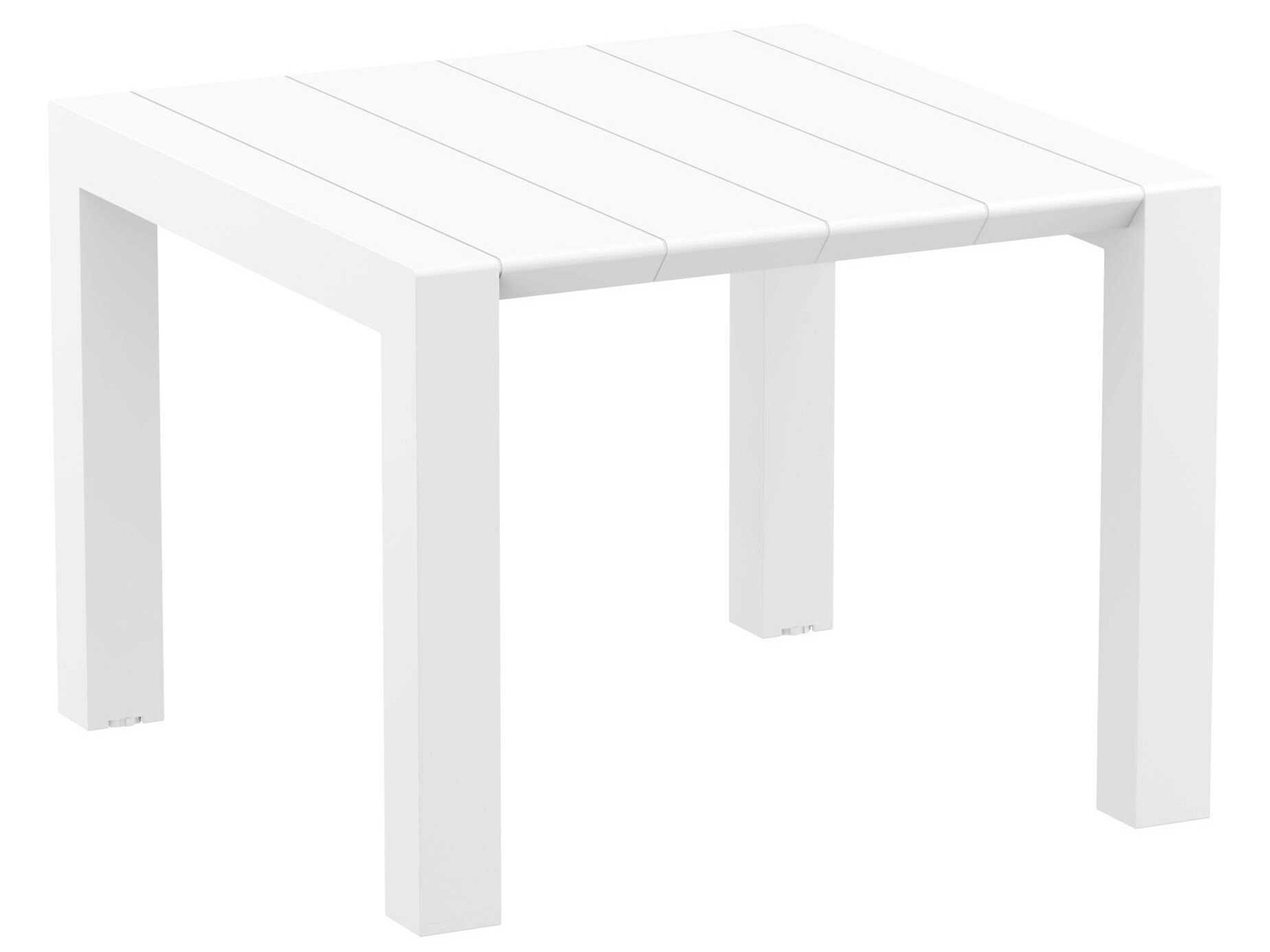 Compamia Pacific White Blue Resin Dining Set