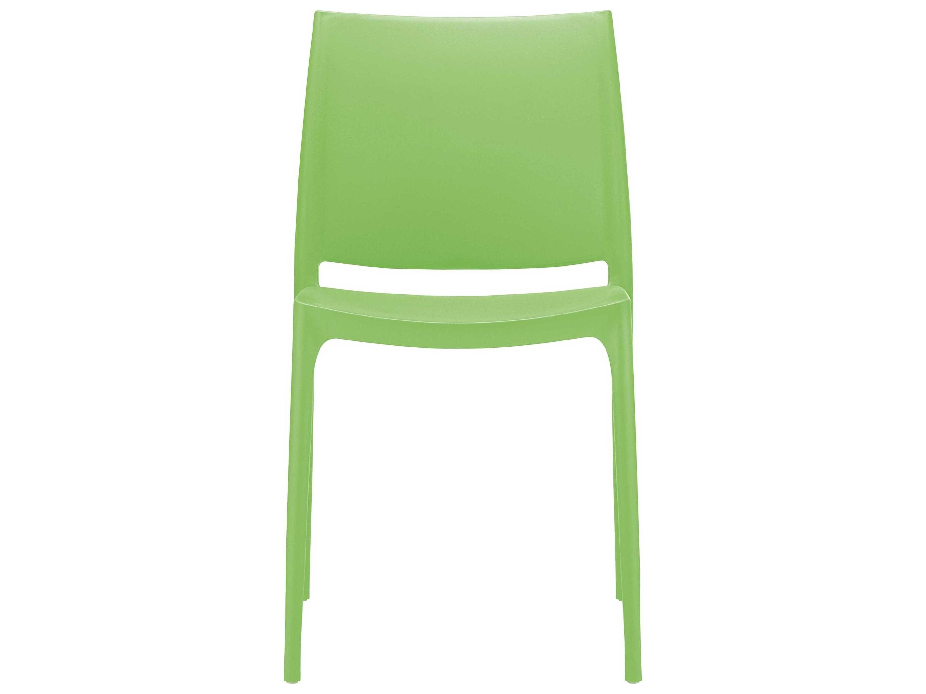 Compamia Maya Tropical Green Resin Dining Chair