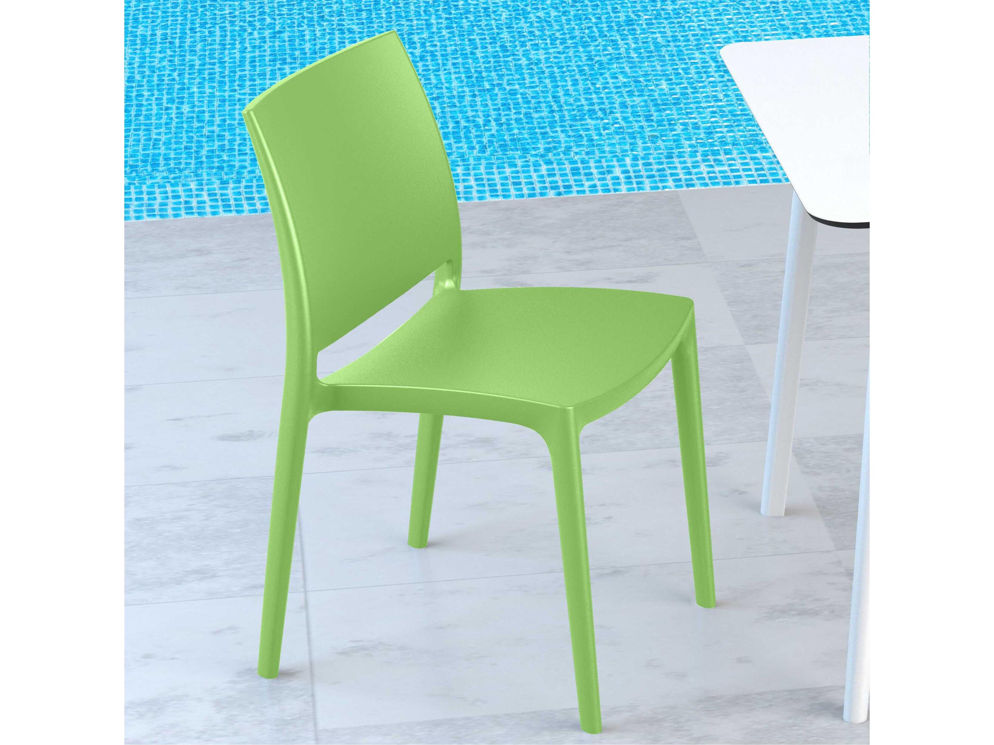 Compamia Maya Tropical Green Resin Dining Chair
