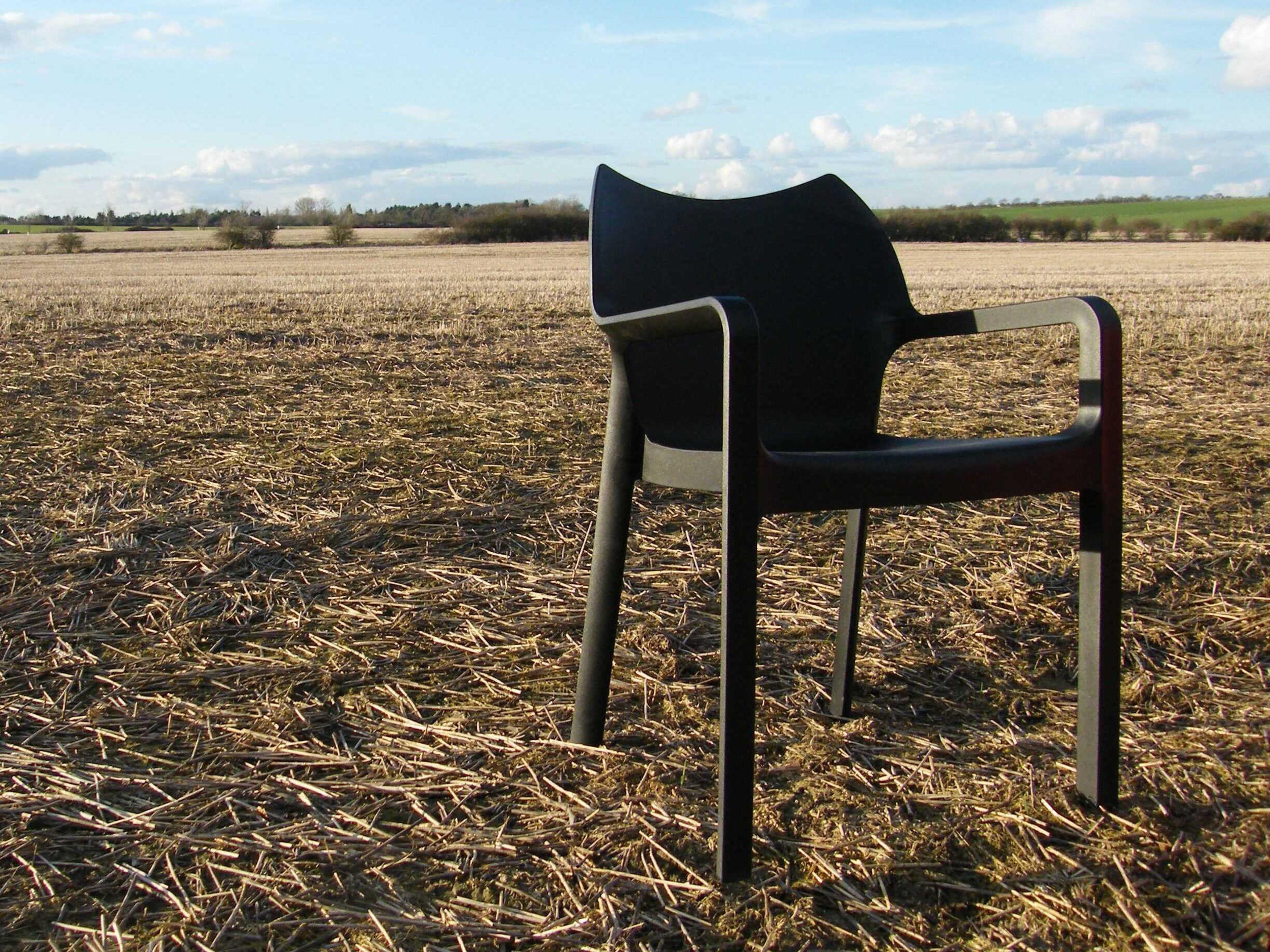 Compamia Diva Black Resin Dining Chair