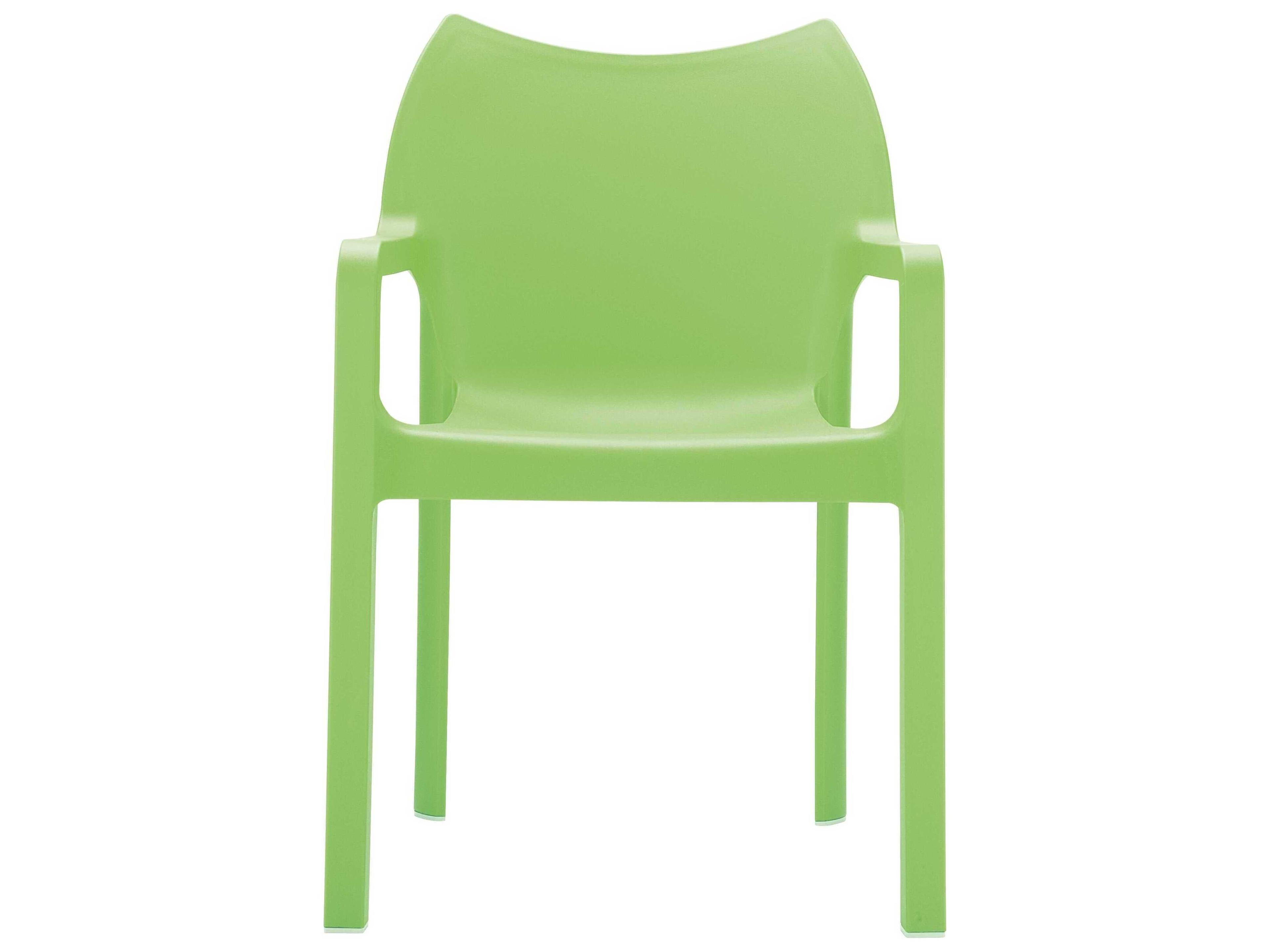 Compamia Diva Tropical Green Resin Dining Chair