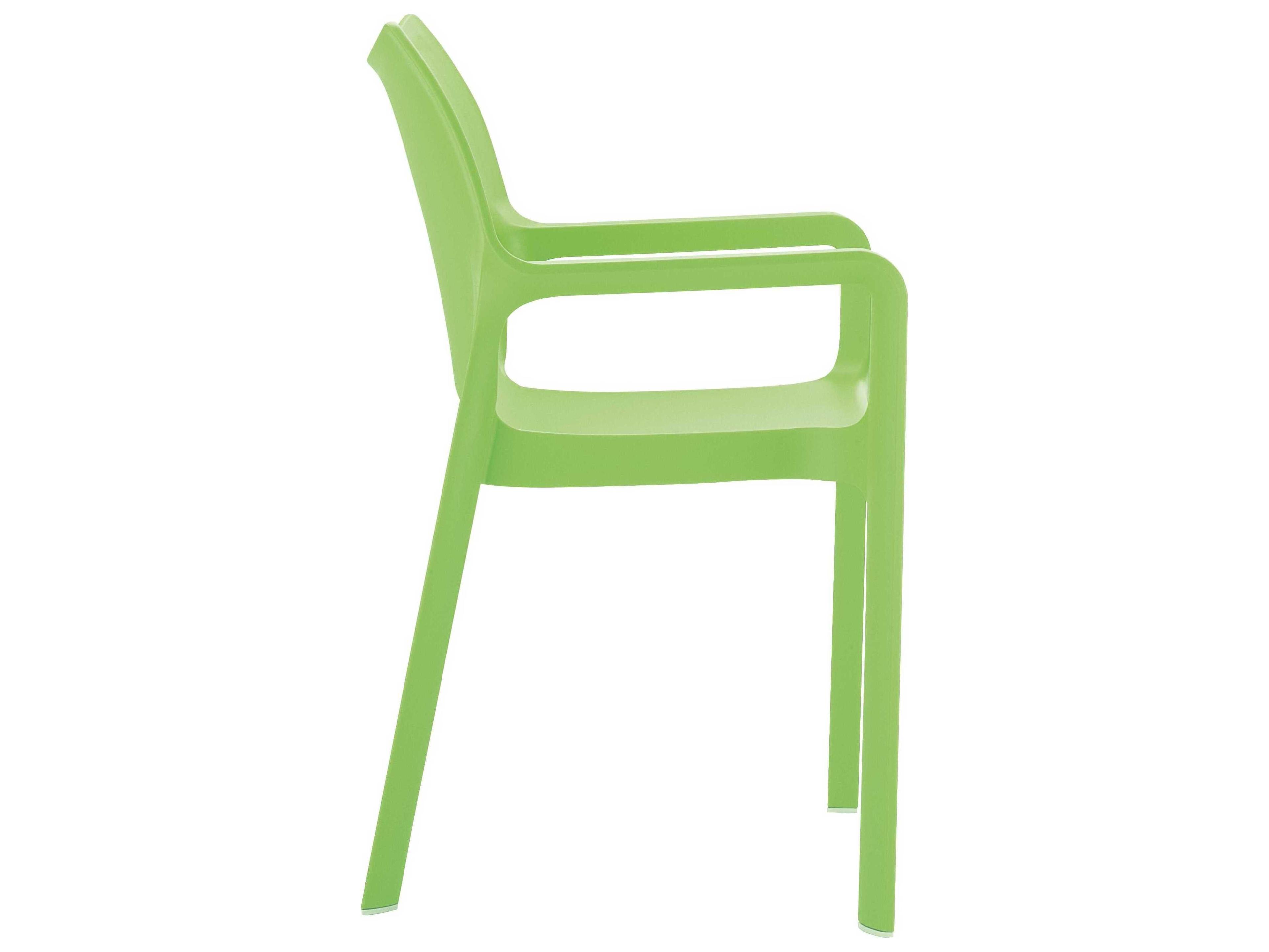 Compamia Diva Tropical Green Resin Dining Chair