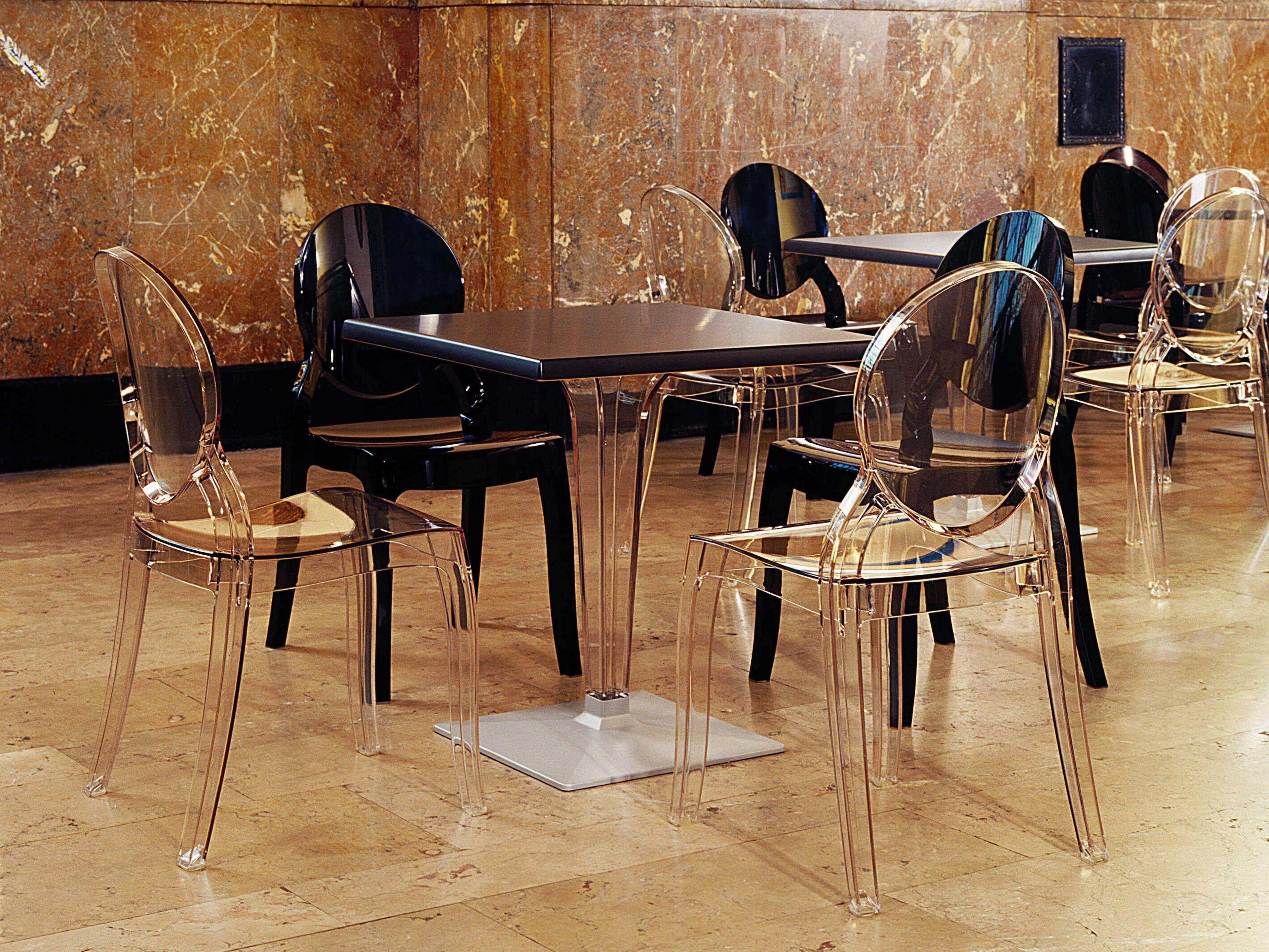 Compamia Elizabeth Glossy Black Dining Chair