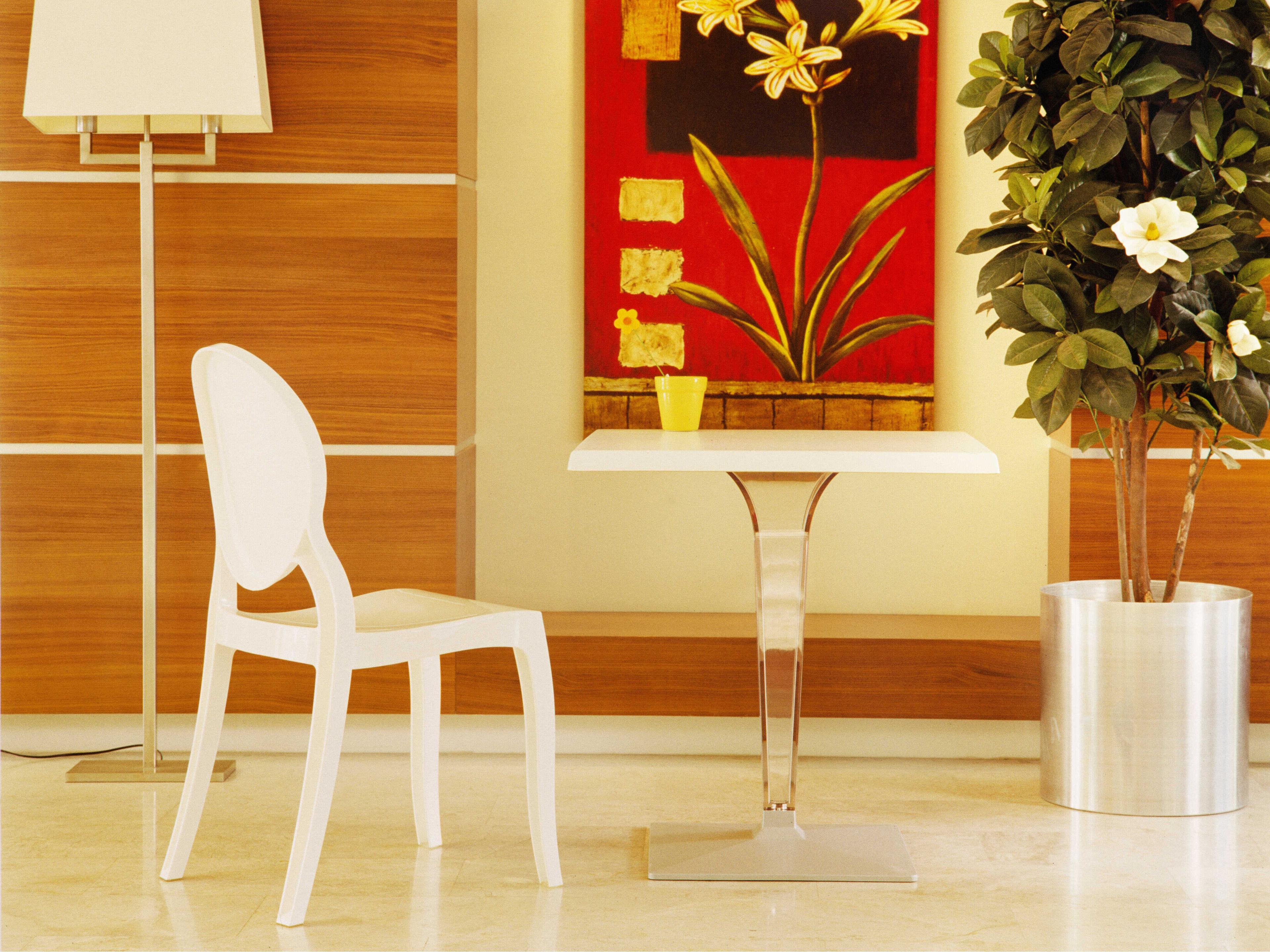 Compamia Elizabeth Glossy White Dining Chair