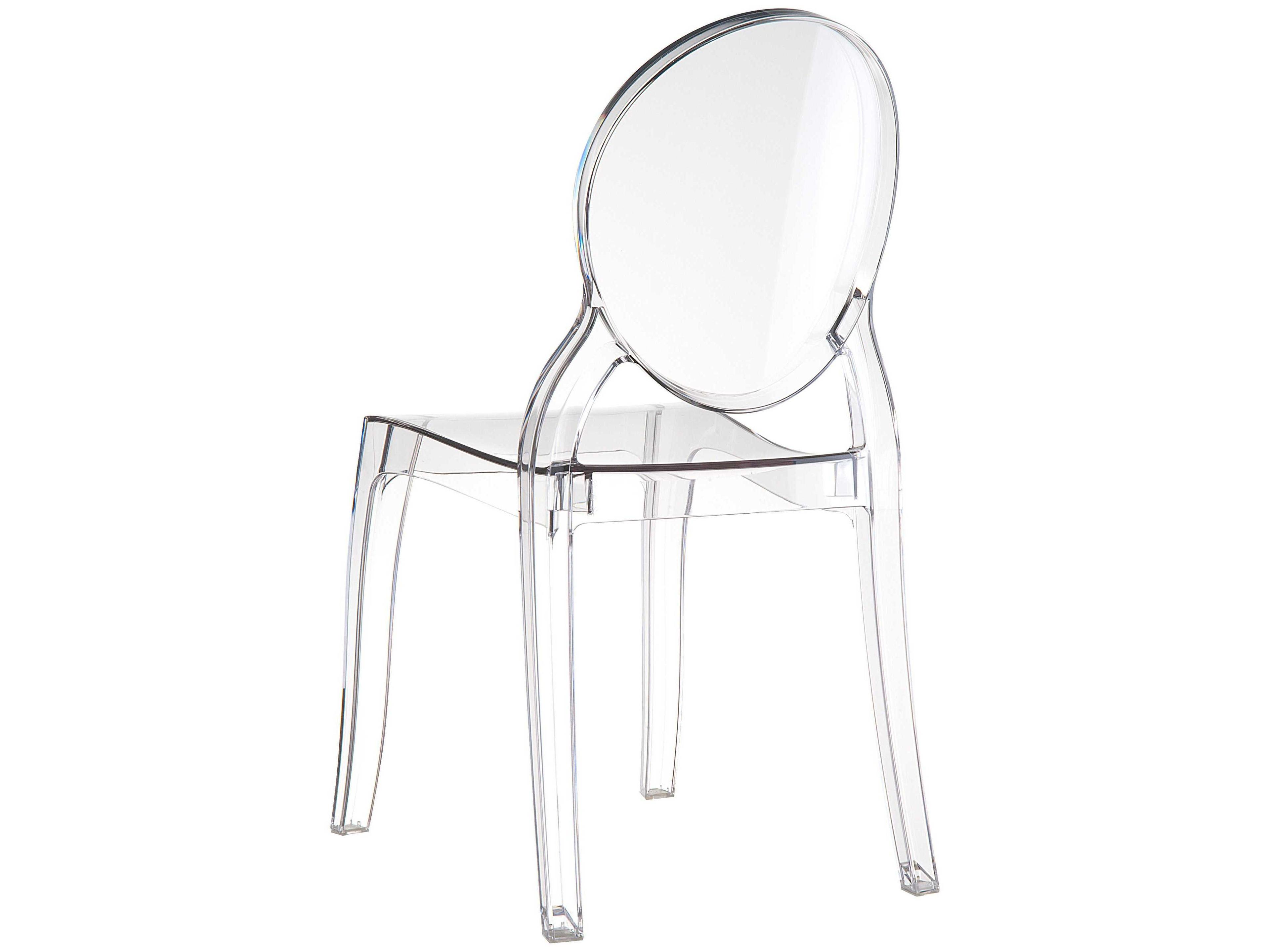 Compamia Elizabeth Transparent Clear Dining Chair