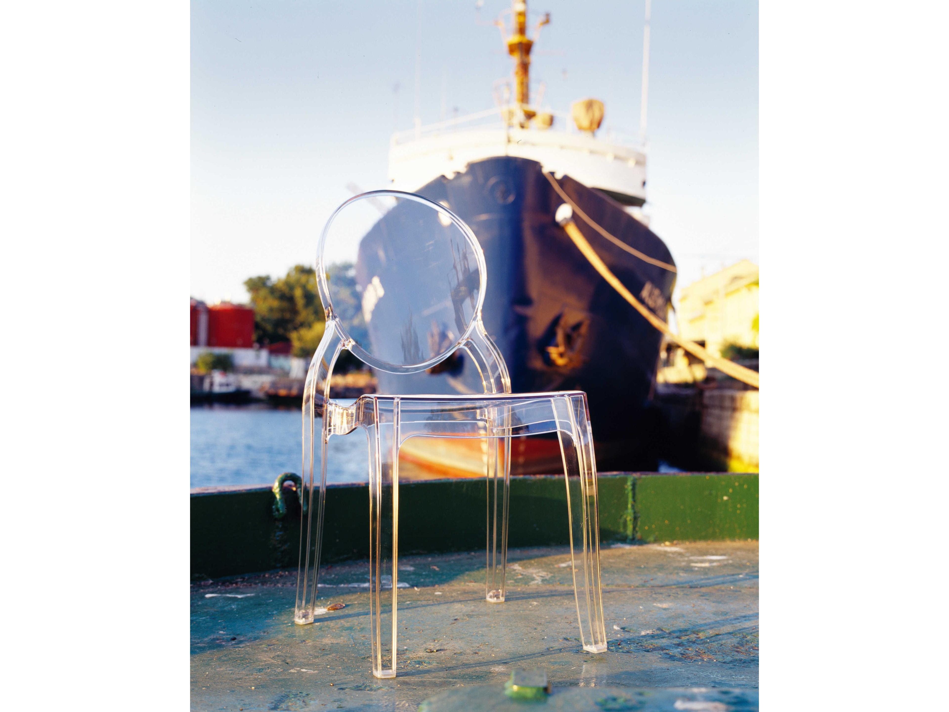 Compamia Elizabeth Transparent Clear Dining Chair