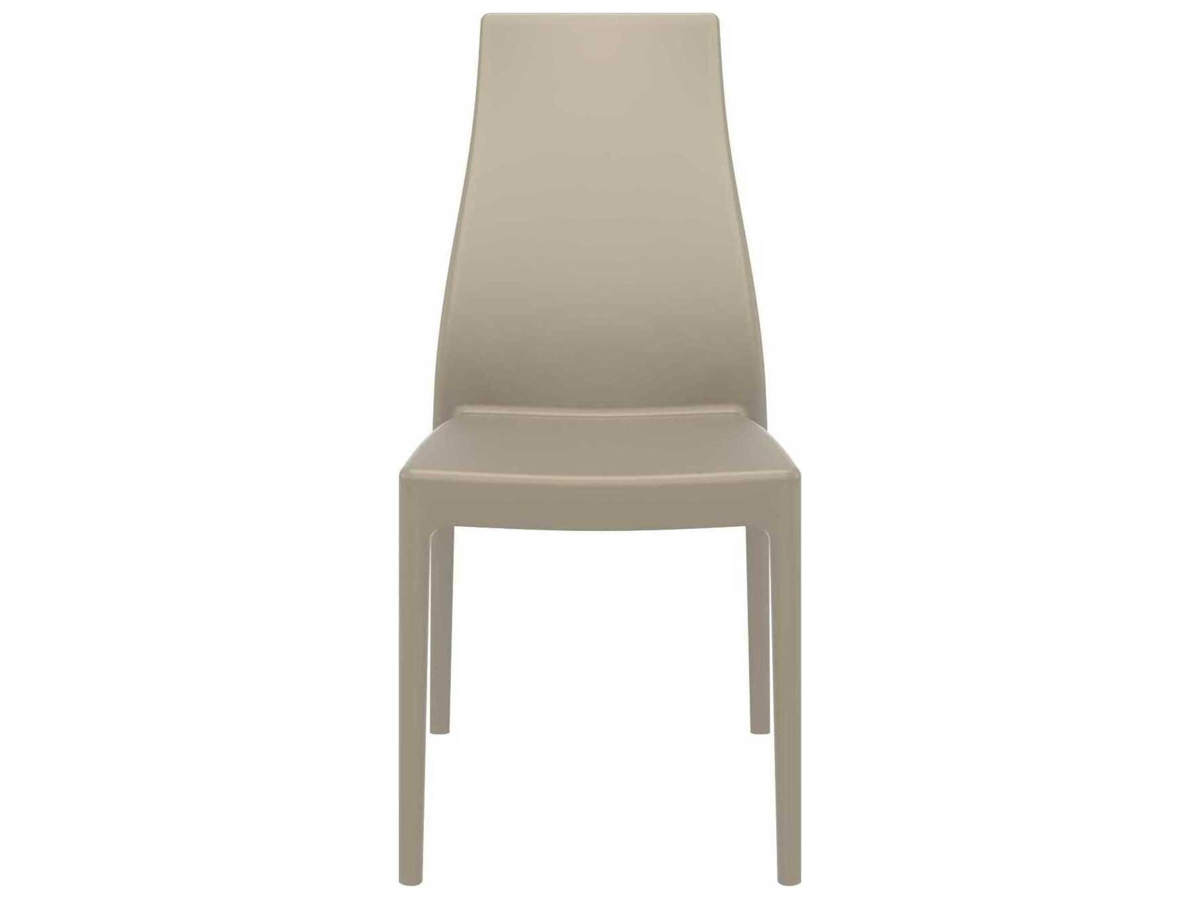 Compamia Miranda Taupe Resin Dining Chair