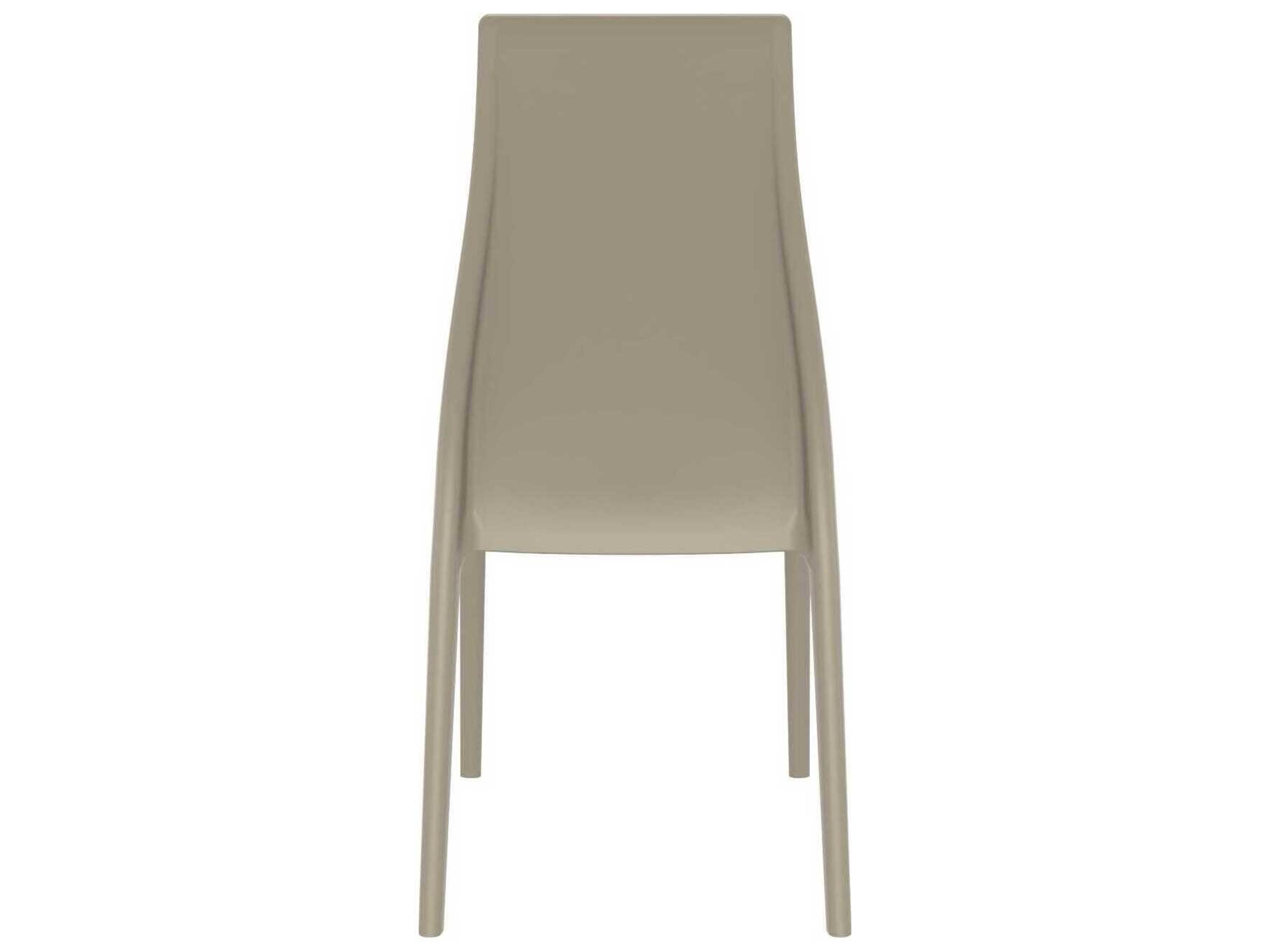 Compamia Miranda Taupe Resin Dining Chair