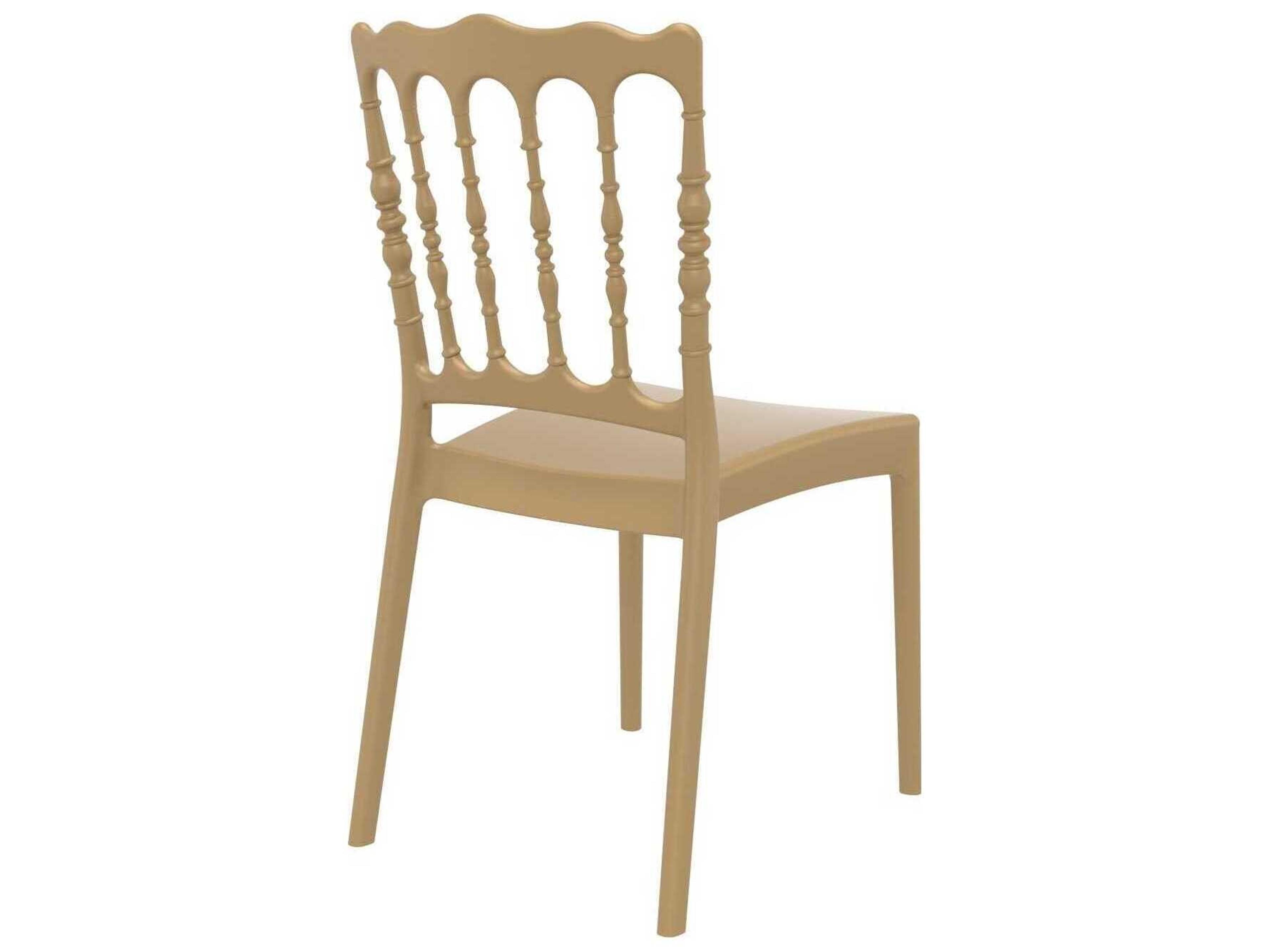Compamia Napoleon Gold Resin Dining Chair