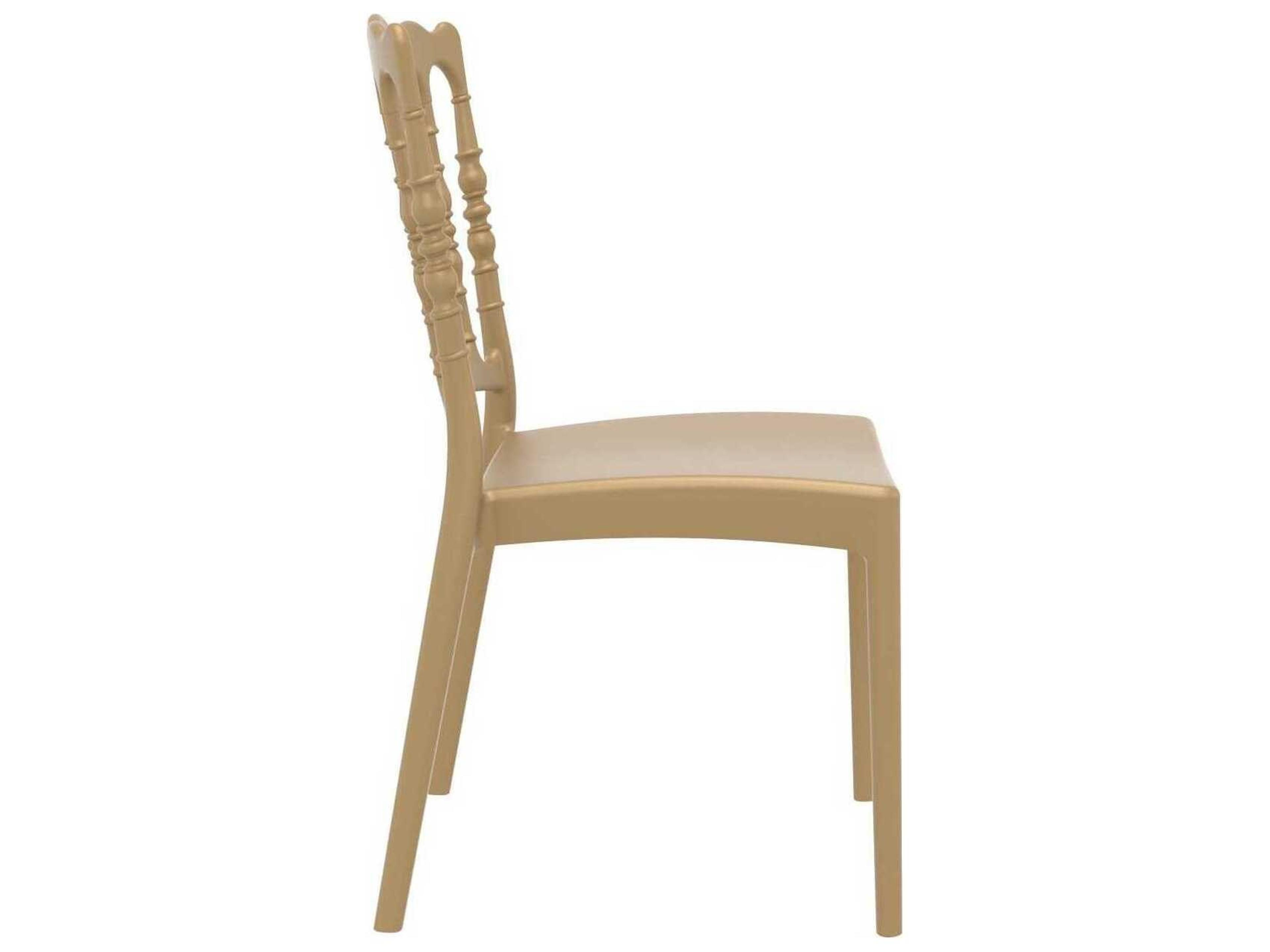 Compamia Napoleon Gold Resin Dining Chair