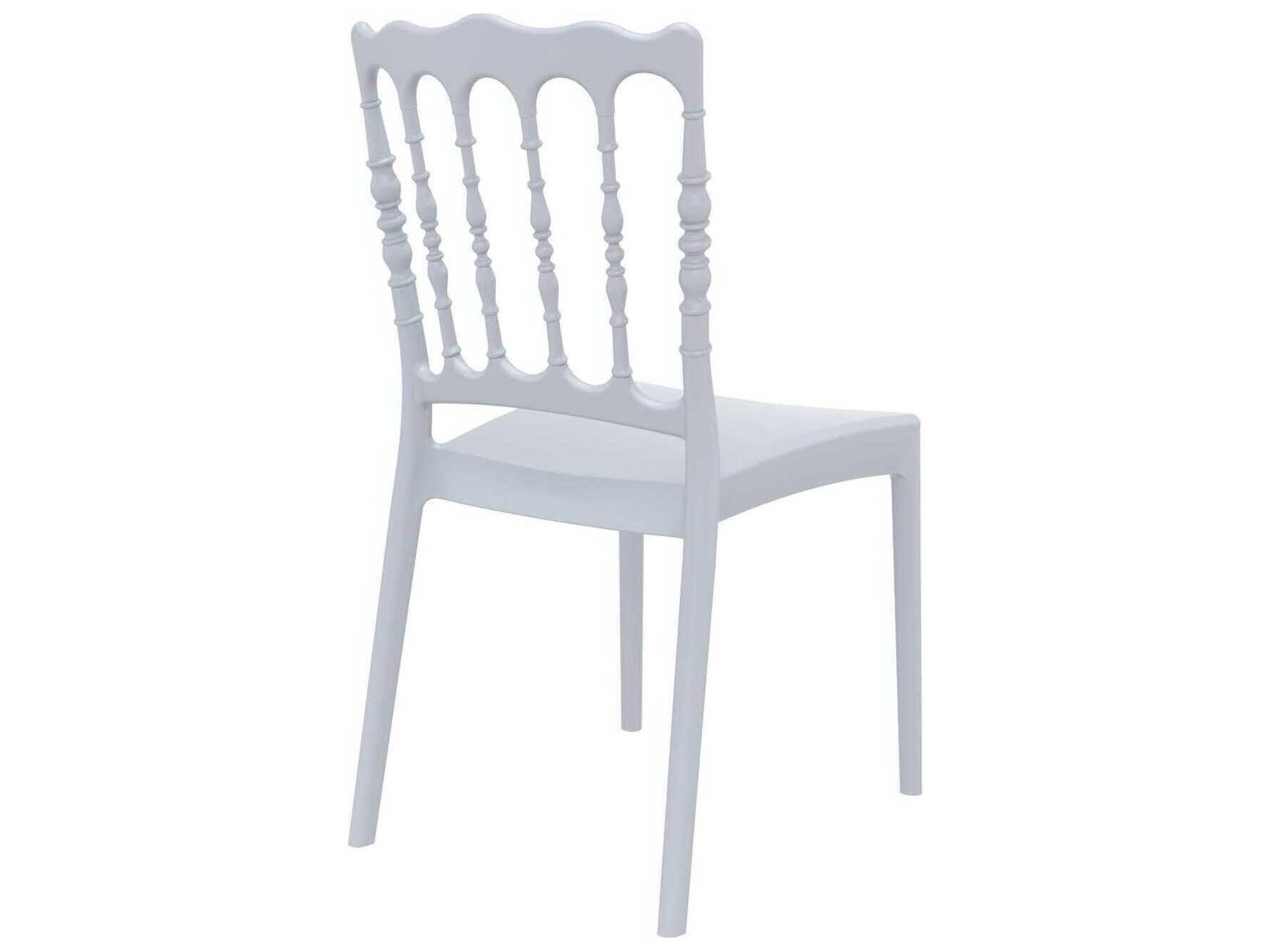 Compamia Napoleon Silver Resin Dining Chair