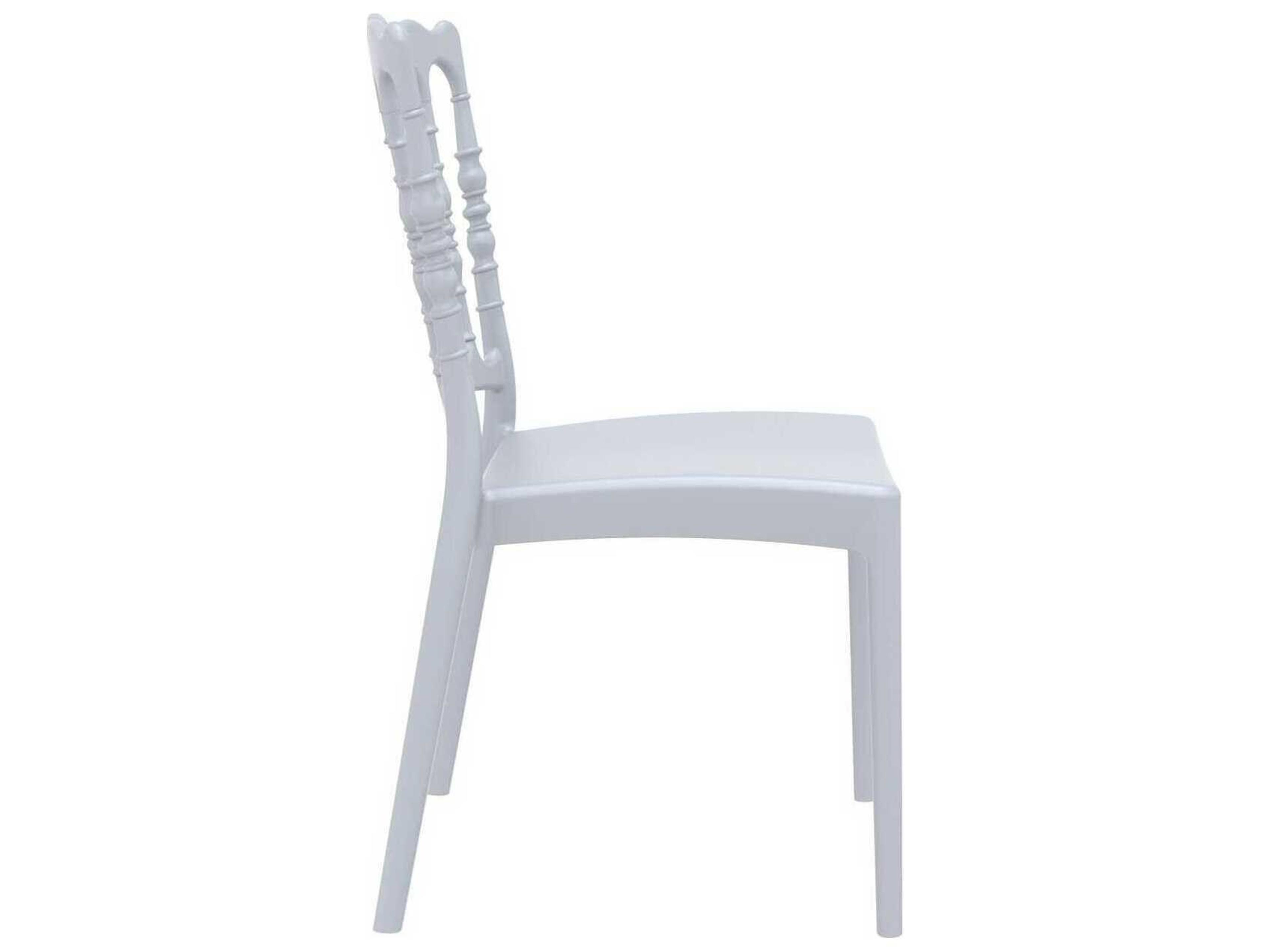 Compamia Napoleon Silver Resin Dining Chair