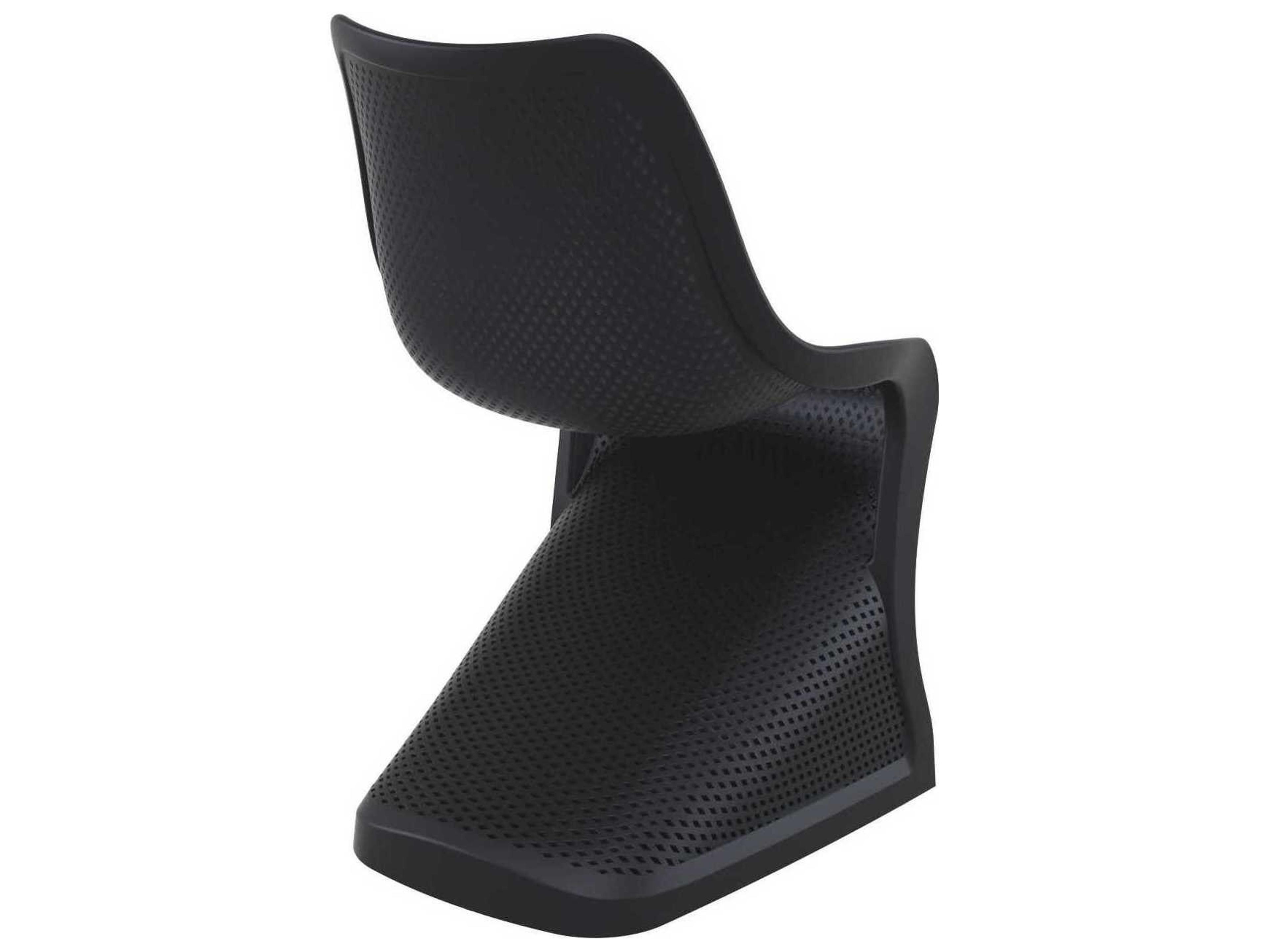 Compamia Bloom Black Resin Dining Chair