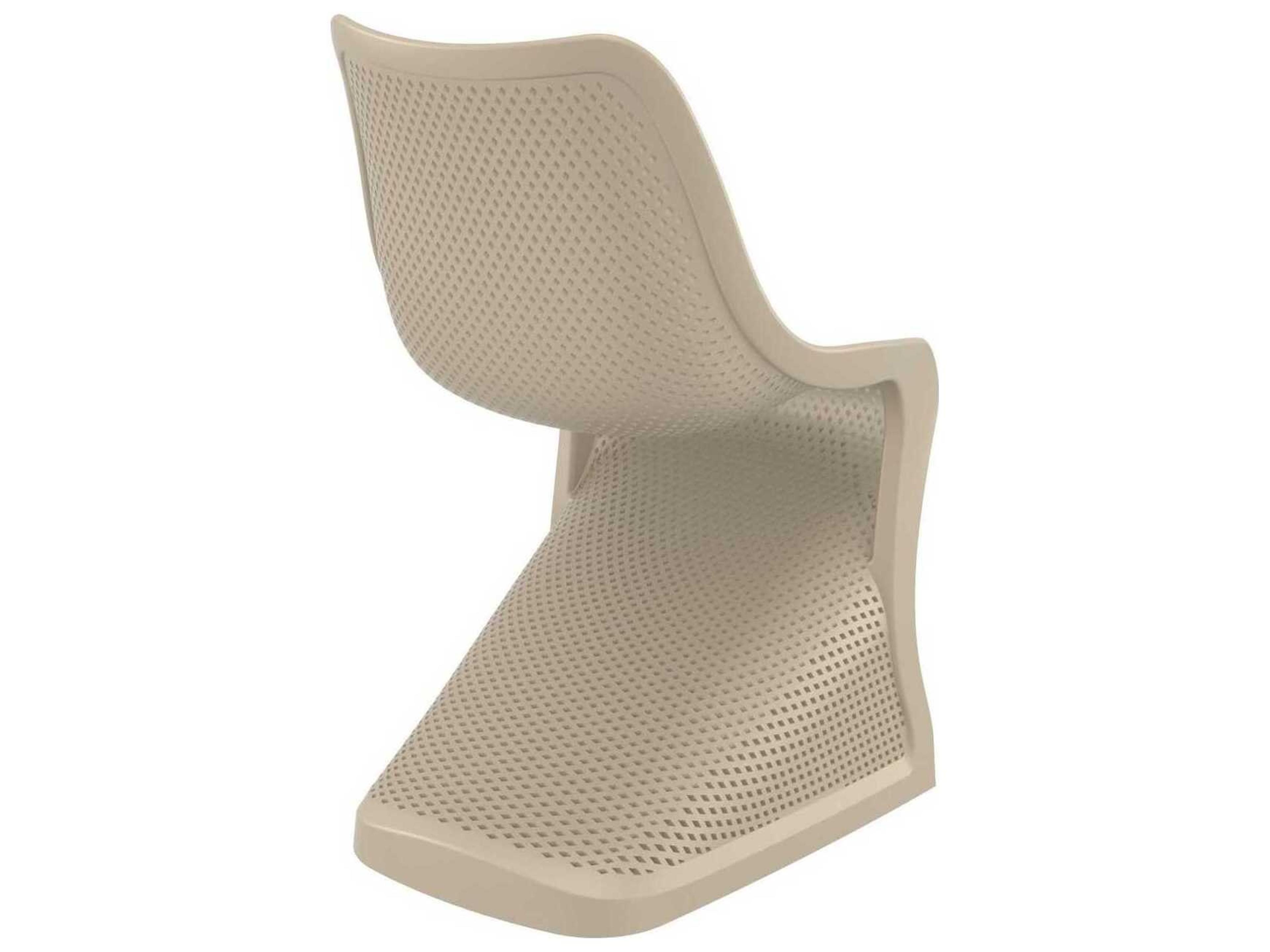 Compamia Bloom Taupe Resin Dining Chair