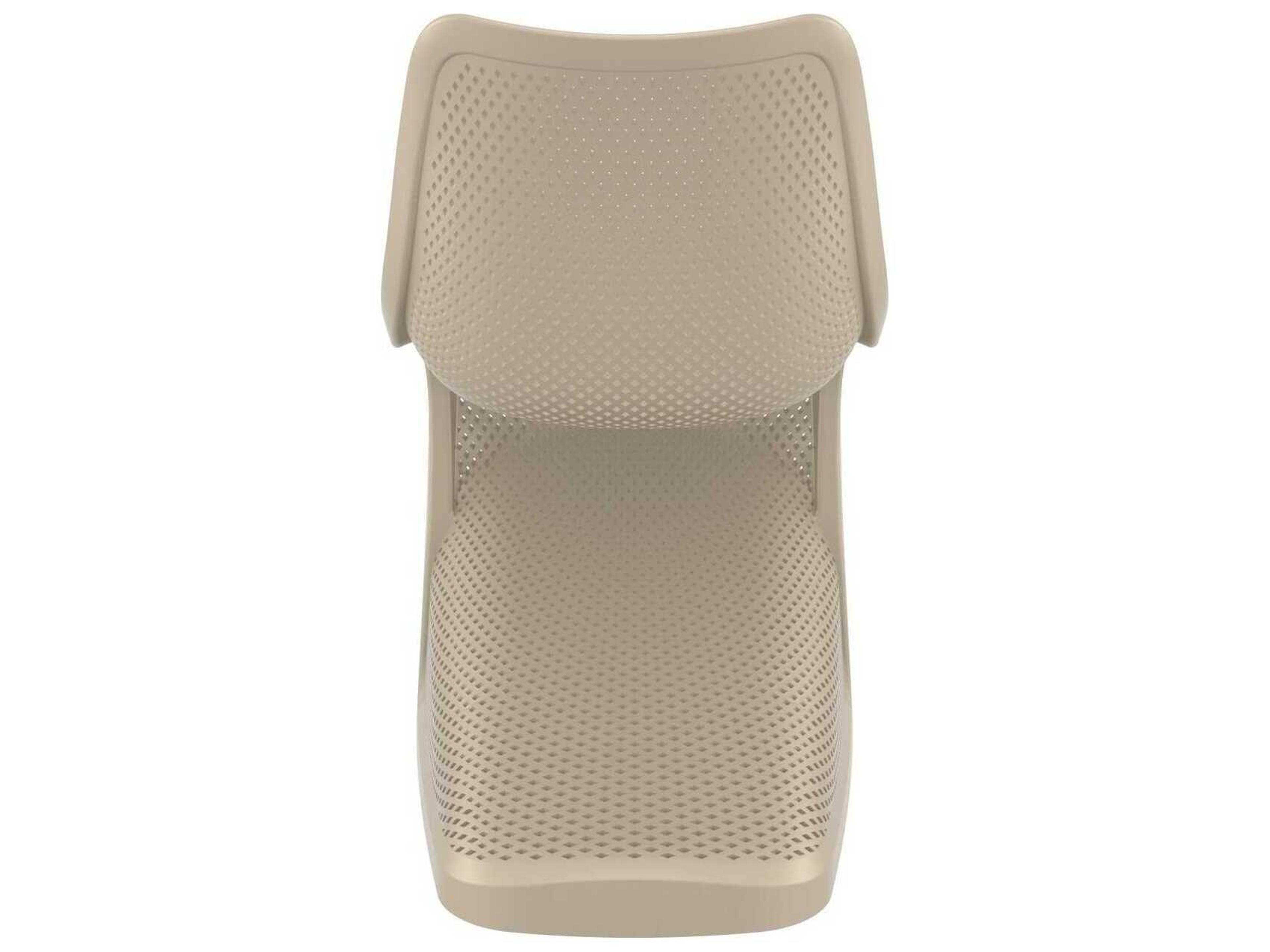 Compamia Bloom Taupe Resin Dining Chair