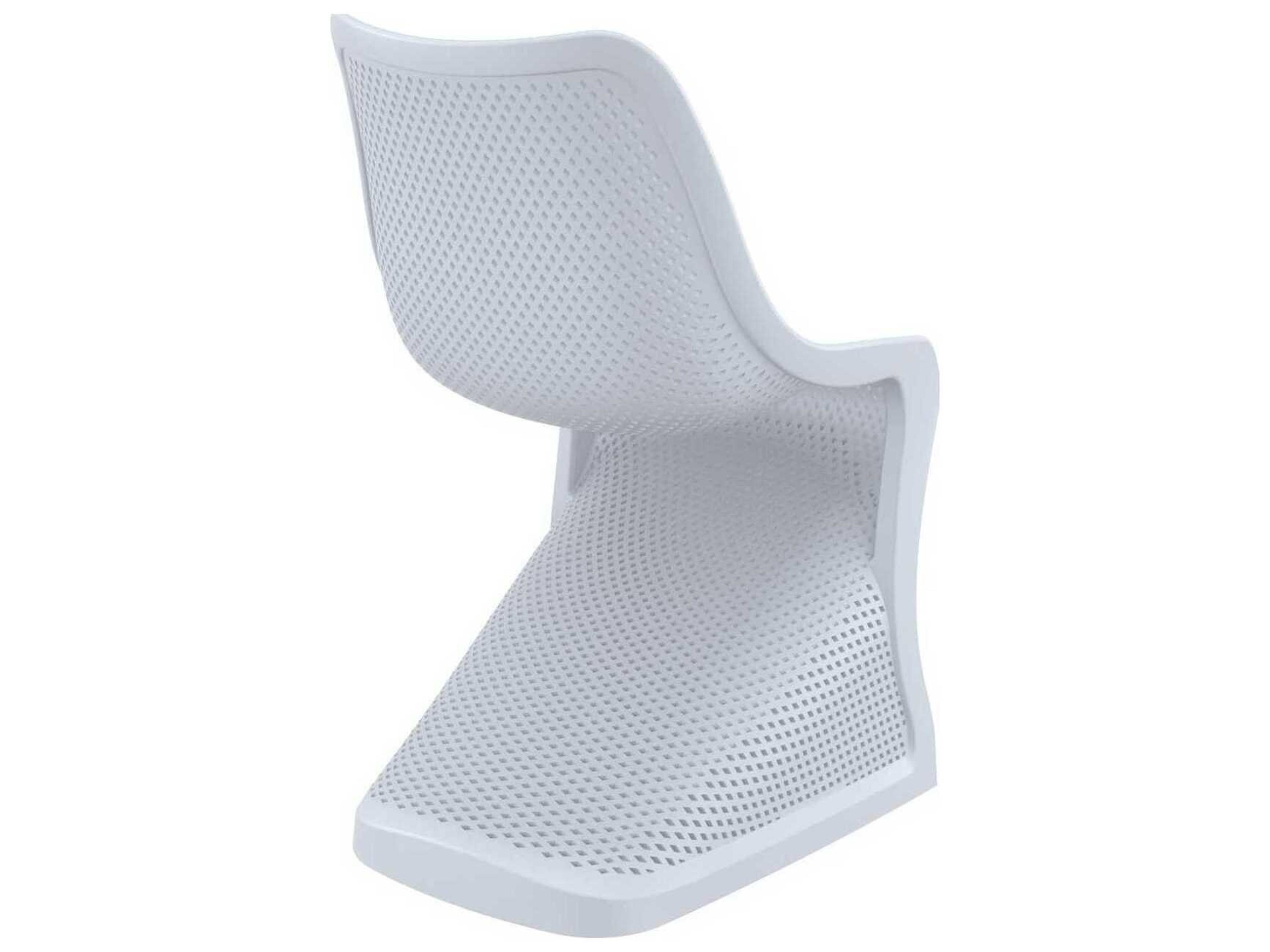 Compamia Bloom Silver Resin Dining Chair